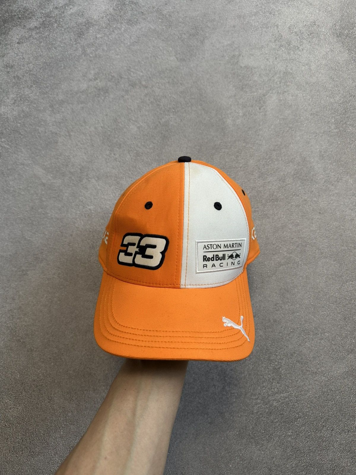 Red Bull Puma Red Bull 33 Max Verstappen 2018 Formula 1 Cap Hat F1 Size ONE SIZE - 1 Thumbnail