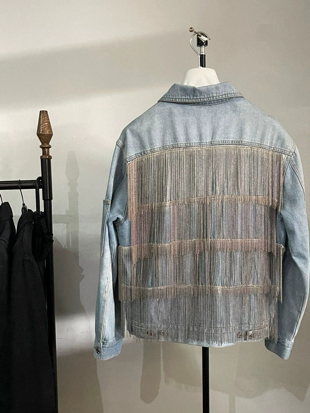 Helmut Lang Helmut Lang Tessel Denim Jacket Size S / US 4 / IT 40 - 1 Thumbnail