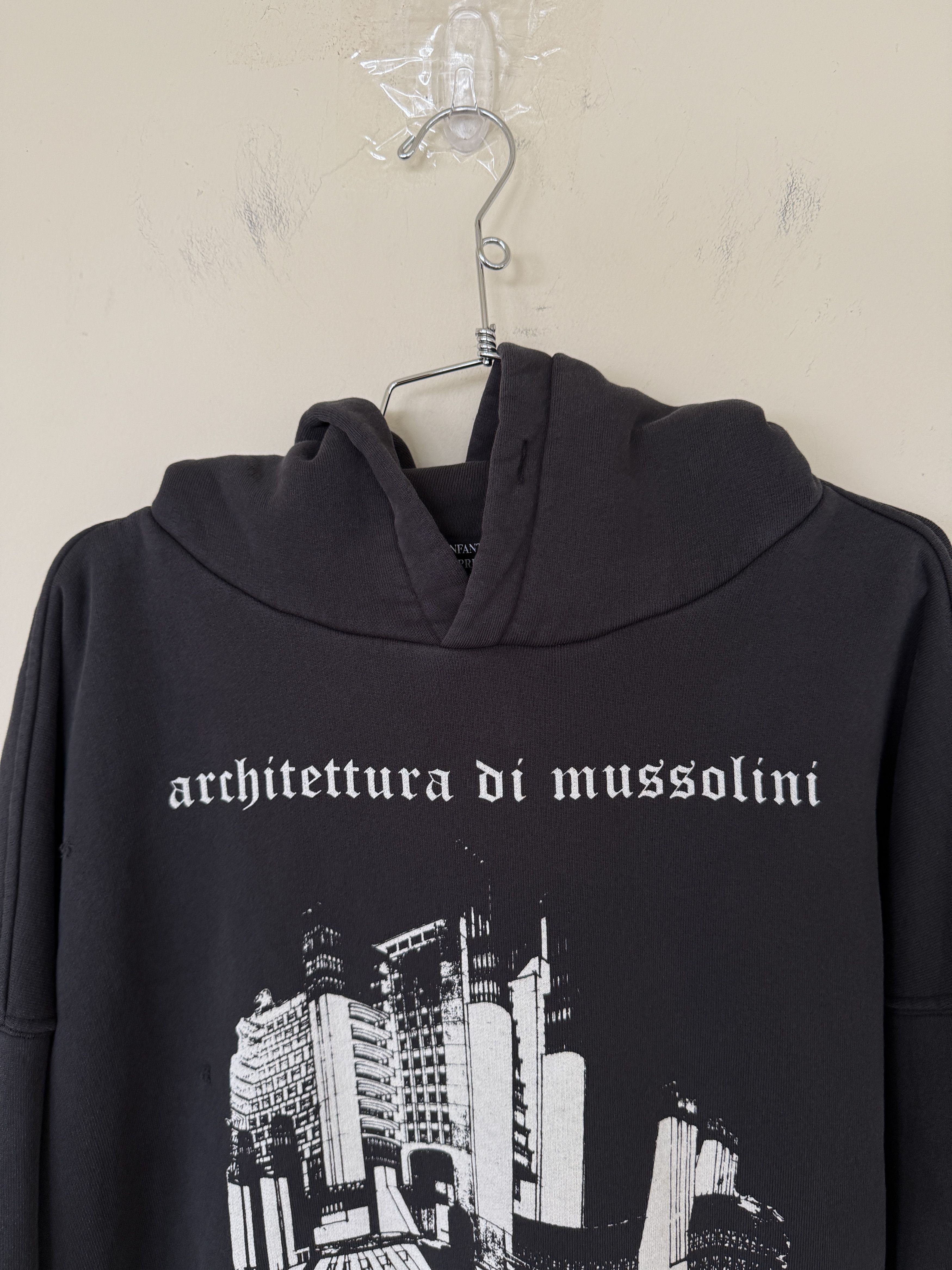 Enfants Riches Deprimes × Maxfield Los Angeles ERD ARCHITETTURA DI MUSSOLINI HOODIE Size US L / EU 52-54 / 3 - 5 Thumbnail