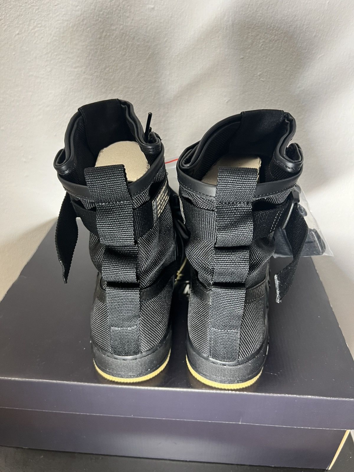 Nike Nike SF AF1 High Black Gum- with Bag - Sz 44.5/10,5 Size US 10.5 / EU 43-44 - 4 Thumbnail
