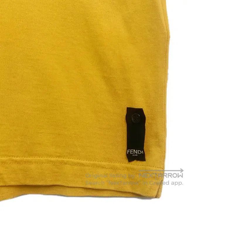 Fendi Fendi Yellow Graphic Women's T-Shirt . Size S / US 4 / IT 40 - 4 Thumbnail