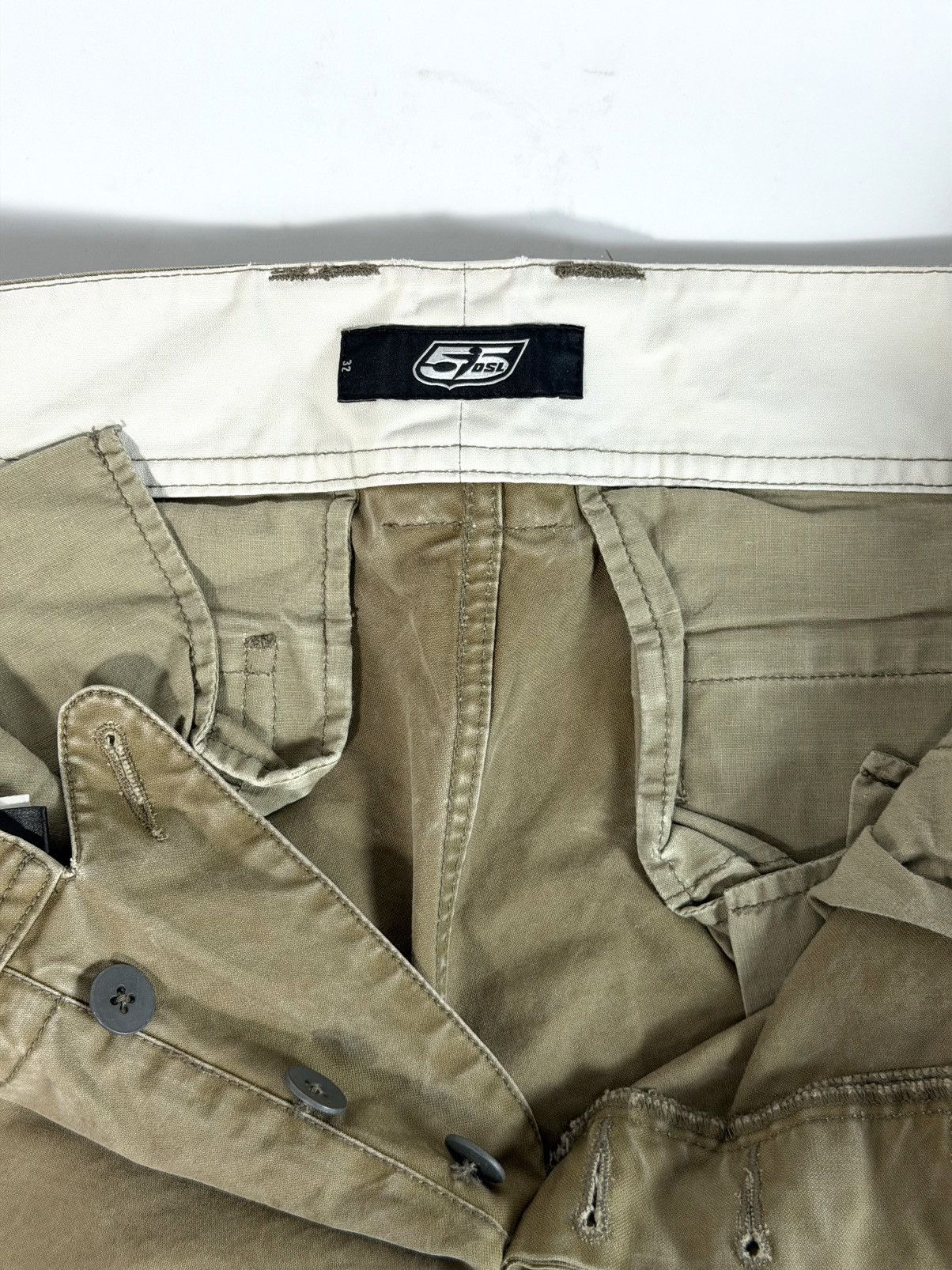 Diesel Diesel DSL 55 SAMPLE Tin Cloth Chinos Size US 32 / EU 48 - 8 Thumbnail