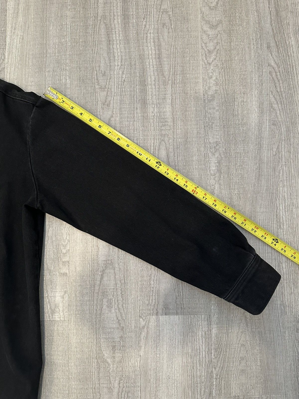 Raf Simons Raf Simons Black Patch Denim Shirt Size US M / EU 48-50 / 2 - 8 Thumbnail