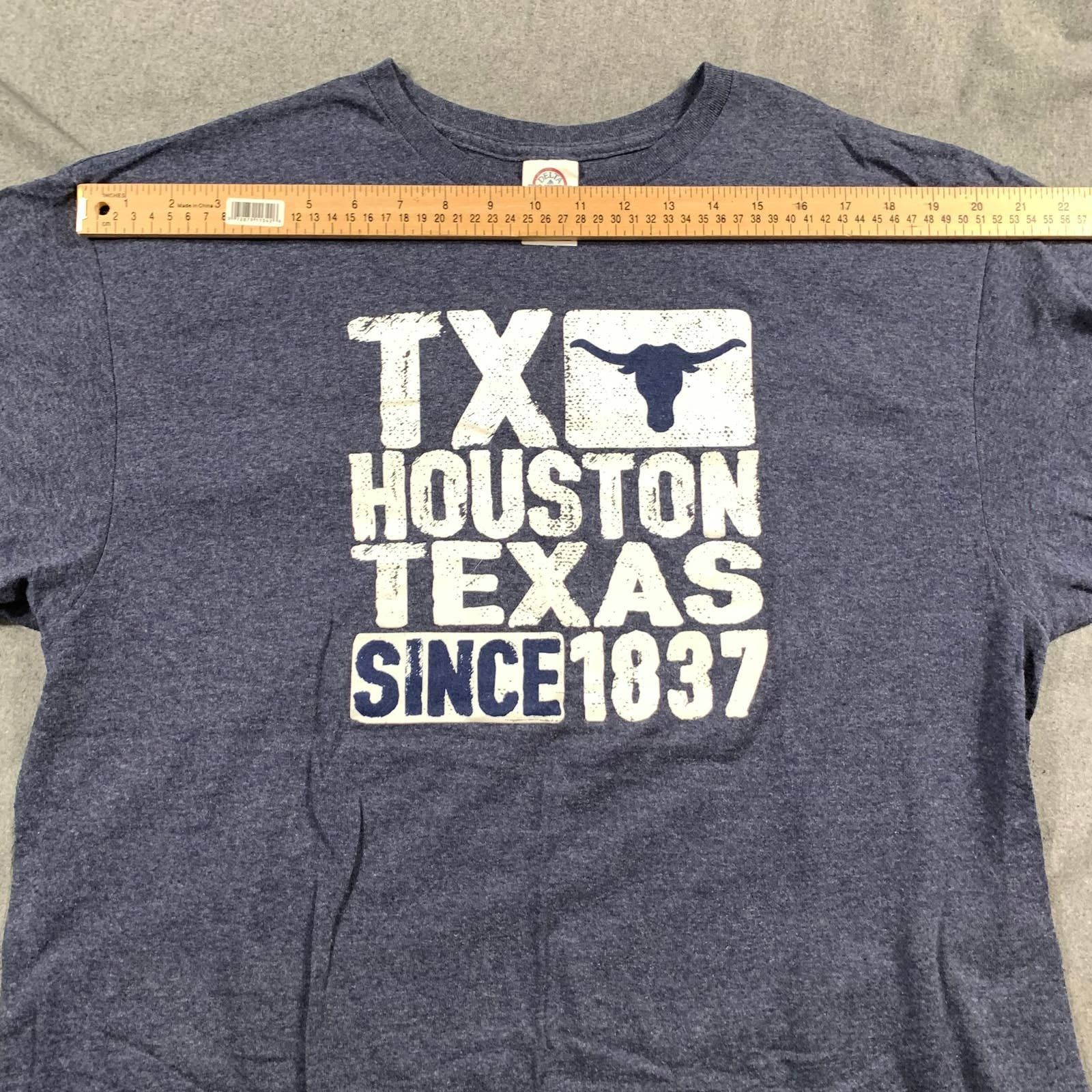 Other Delta Pro Weight Houston Texas Shirt Women Extra Large Size XL / US 12-14 / IT 48-50 - 5 Thumbnail
