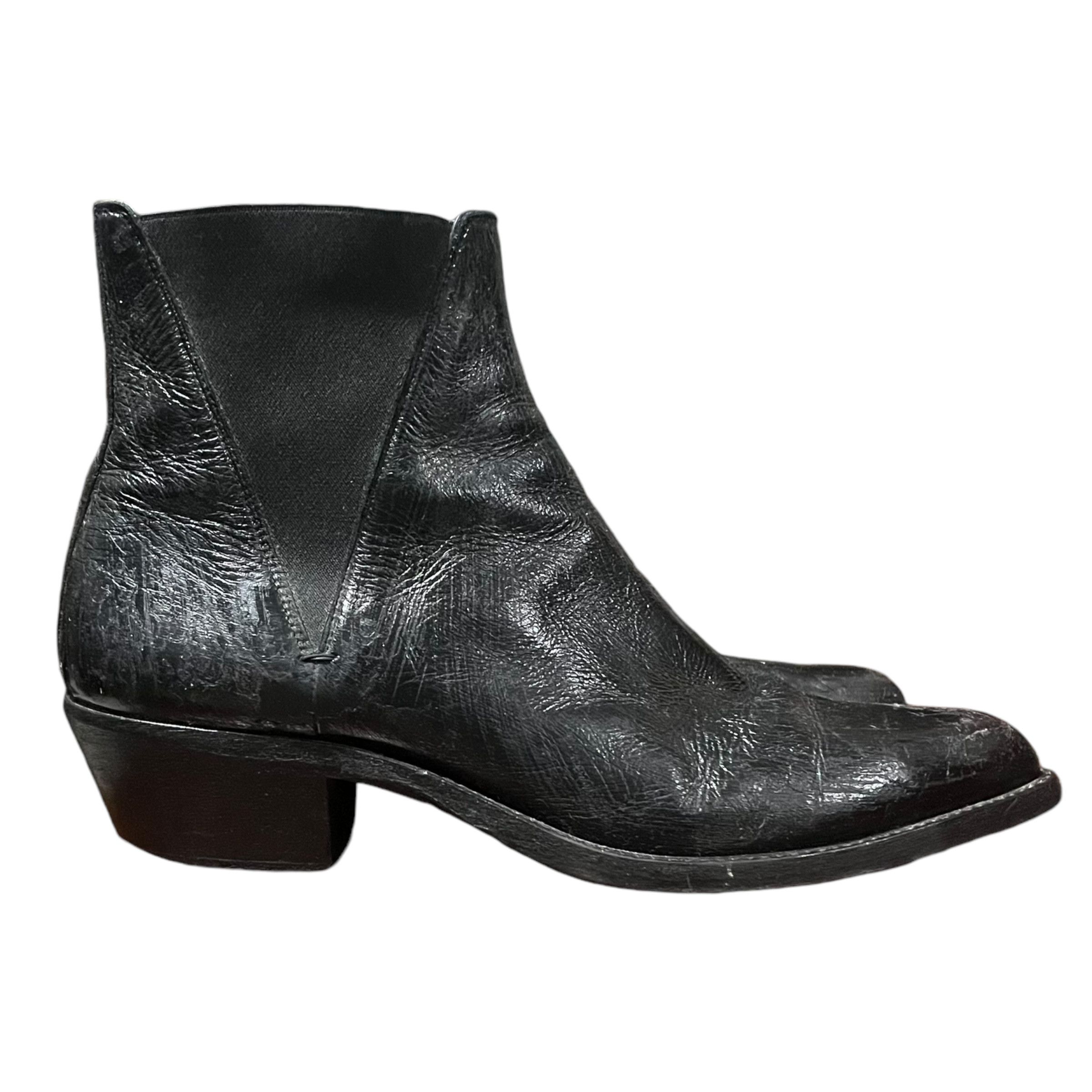 Saint Laurent Paris Saint Laurent Dakota 50 Black Chelsea Boots Size US 10 / EU 43 - 2 Thumbnail