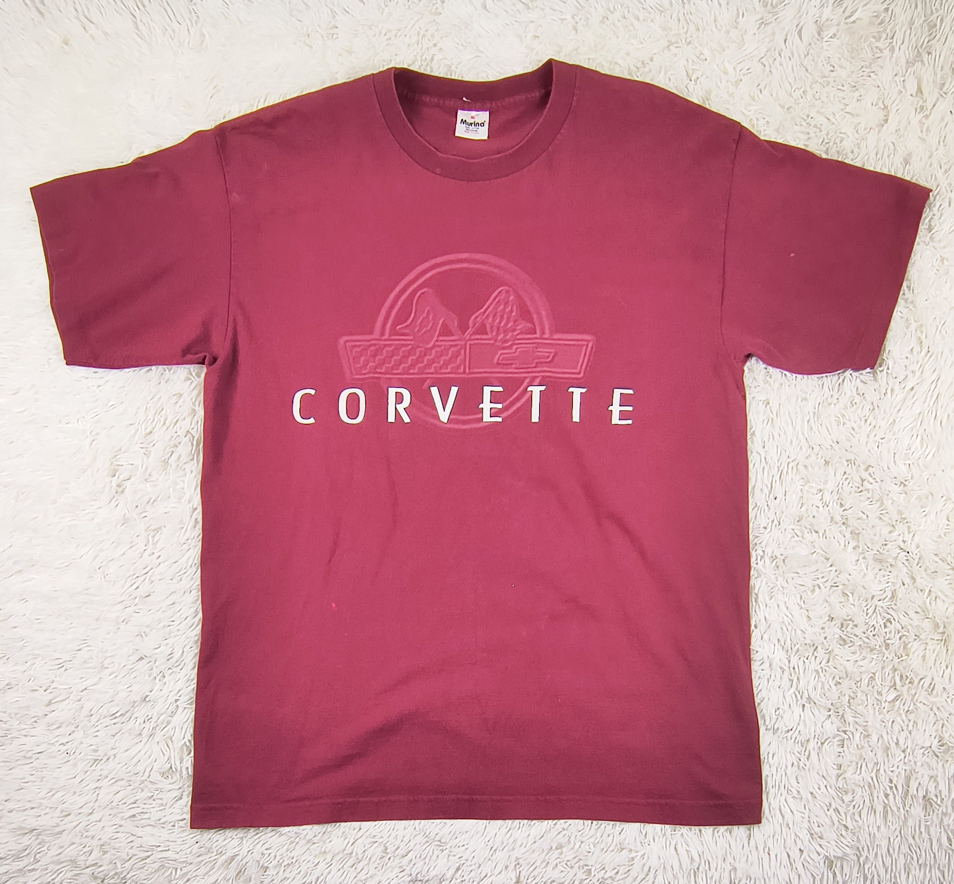 Chevrolet Vintage Corvette 90s tee Size US XL / EU 56 / 4 - 2 Thumbnail