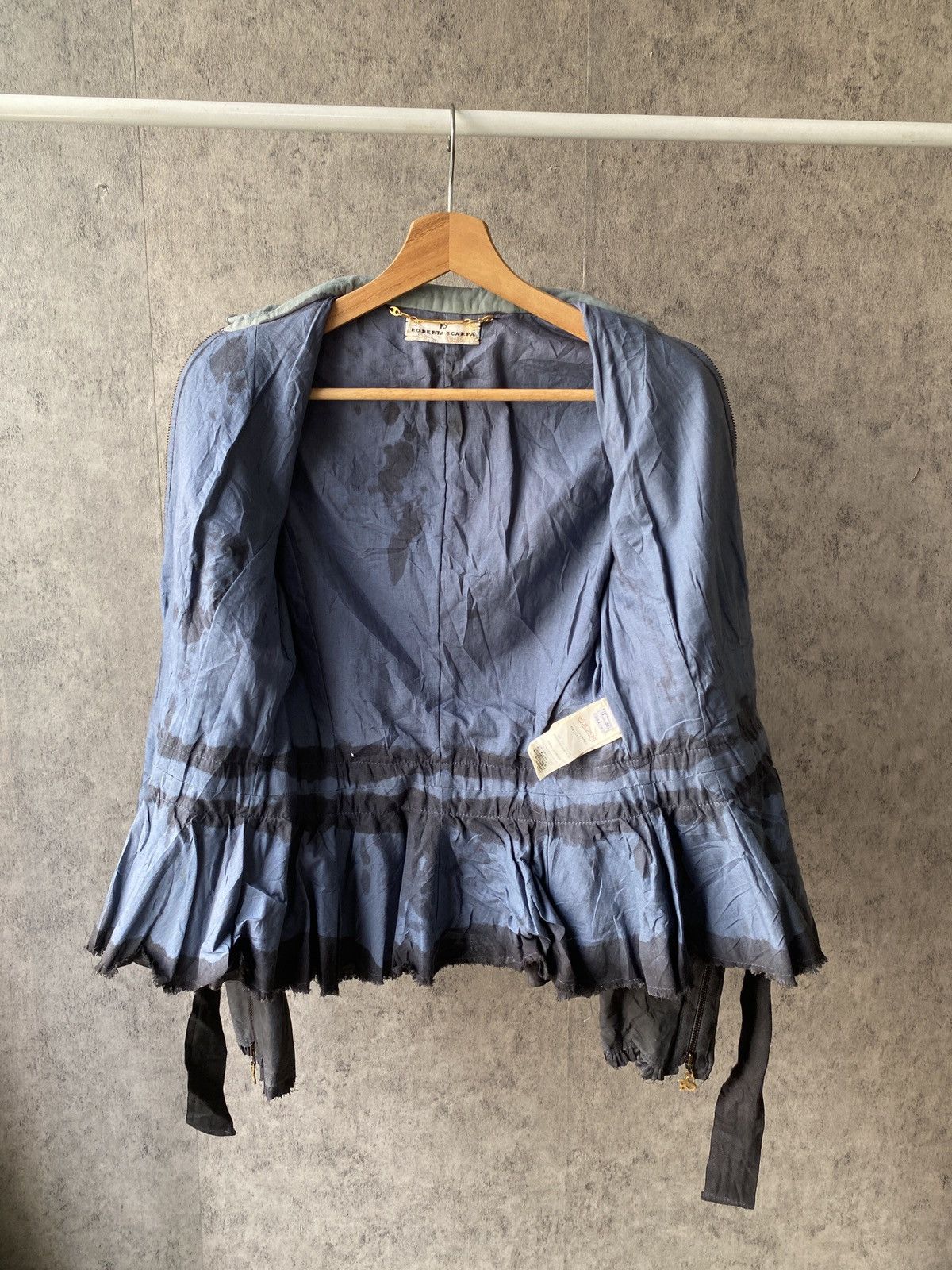 Japanese Brand Roberta Scarpa Pelle Leather Jacket Size S / US 4 / IT 40 - 6 Thumbnail
