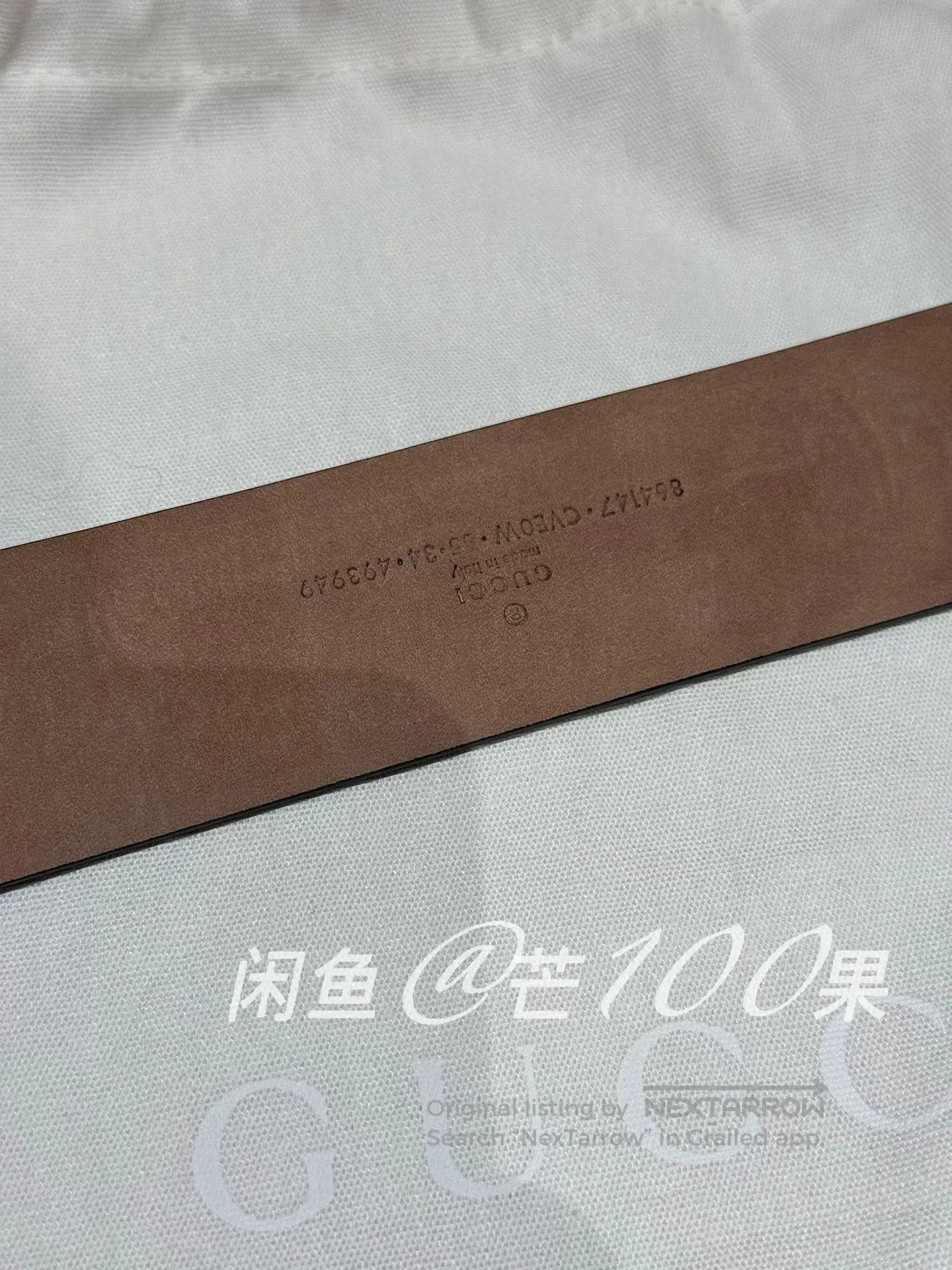 Gucci Gucci by Demna Horsebit Belt. Size ONE SIZE - 4 Thumbnail