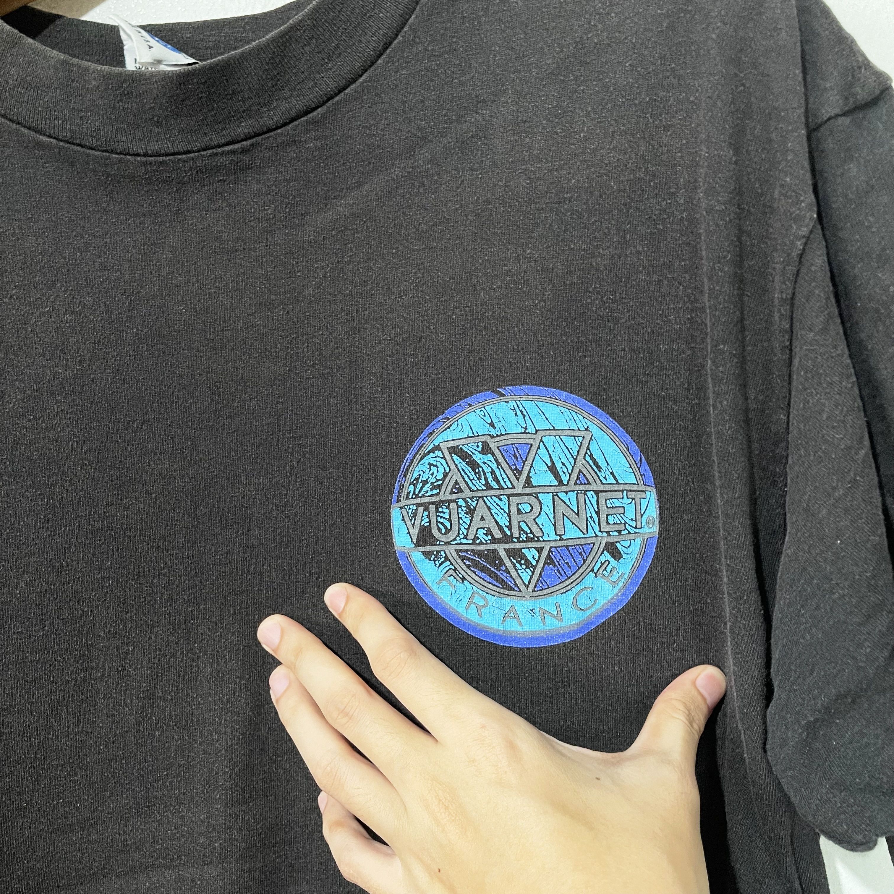 Vuarnet Vintage 90s Vuarnet France T-Shirt Size US L / EU 52-54 / 3 - 4 Thumbnail