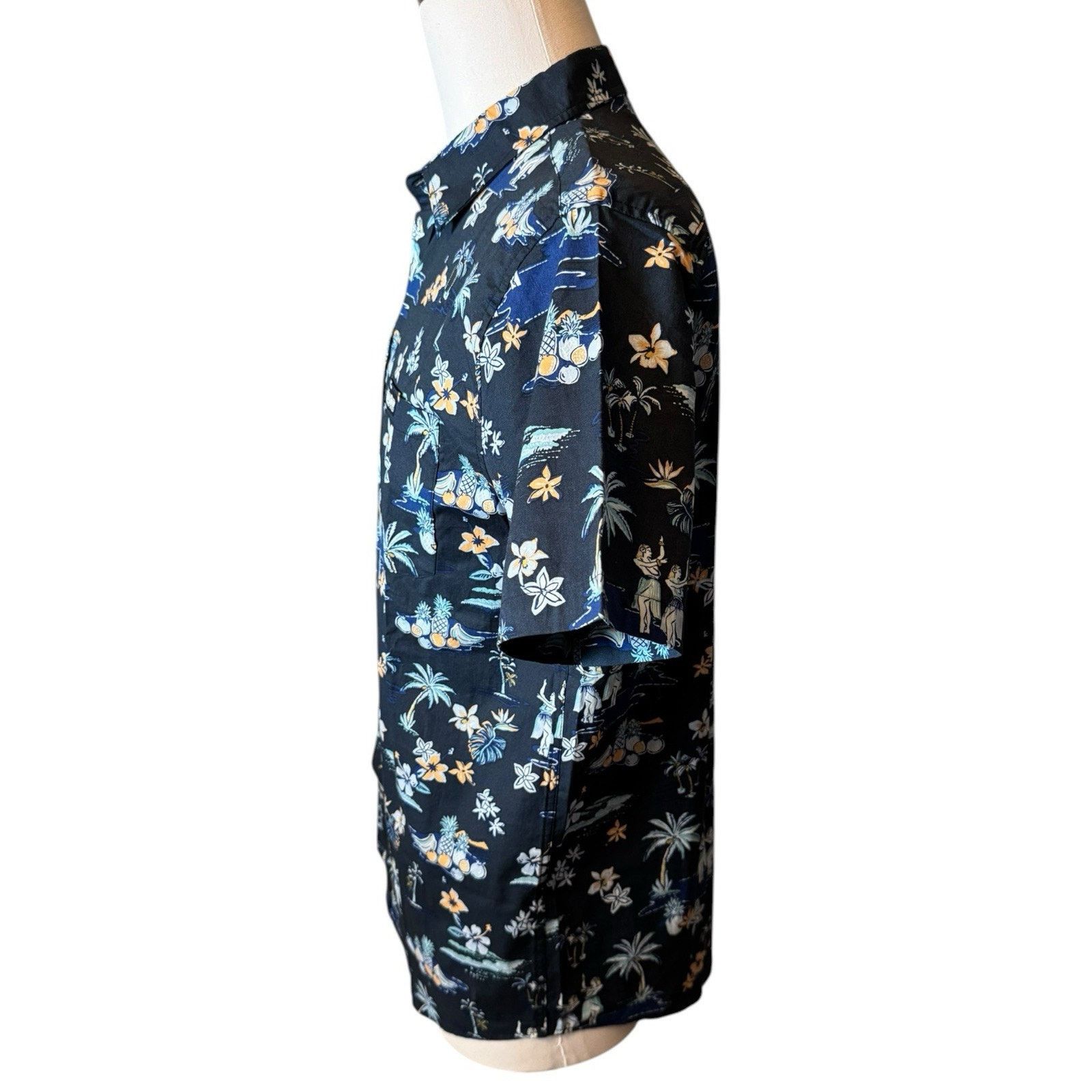 Ron Jon Surf Shop Ron Jon Surf Shop NEW Mens Hawaiian Shirt Aloha Palm Trees Size US M / EU 48-50 / 2 - 3 Thumbnail