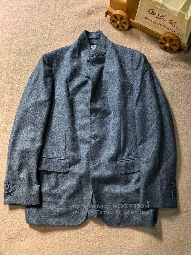 Loro Piana Loro Piana Gray Blue Cashmere Jacket Size US L / EU 52-54 / 3 - 1 Thumbnail