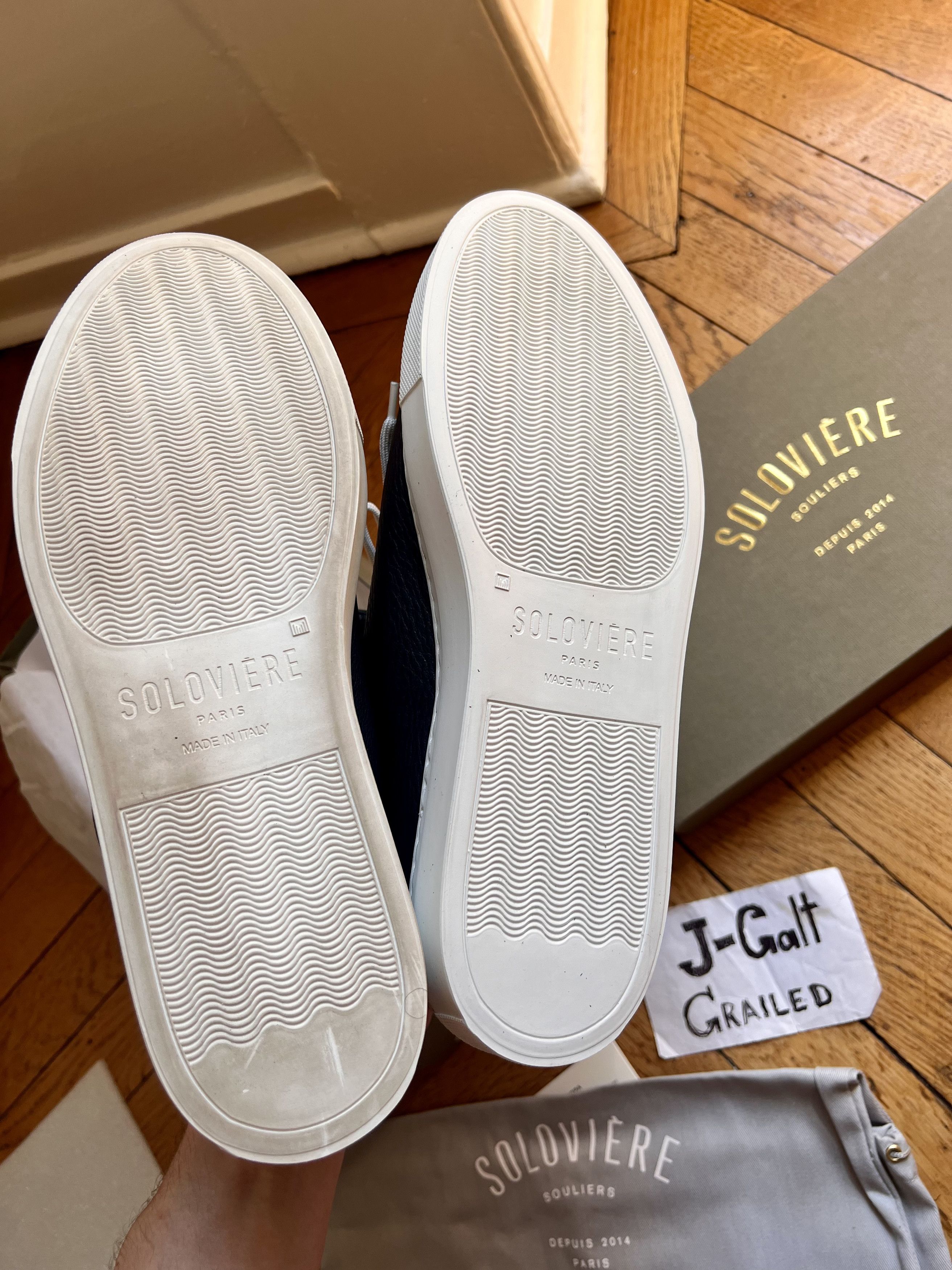 Jacques Soloviere × Saint Laurent Paris Calf leather Rodolphe sneaker Size US 9 / EU 42 - 7 Thumbnail