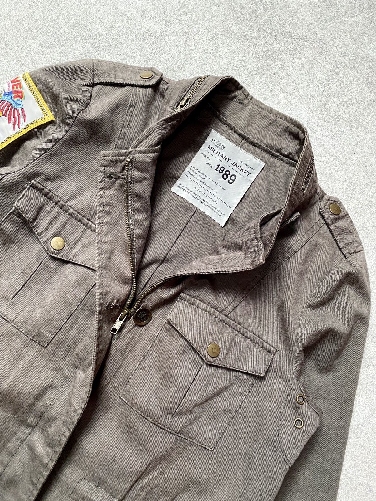 Japanese Brand JS New York Military Jacket Multipocket W/ Handcraft Accent Size US M / EU 48-50 / 2 - 5 Thumbnail