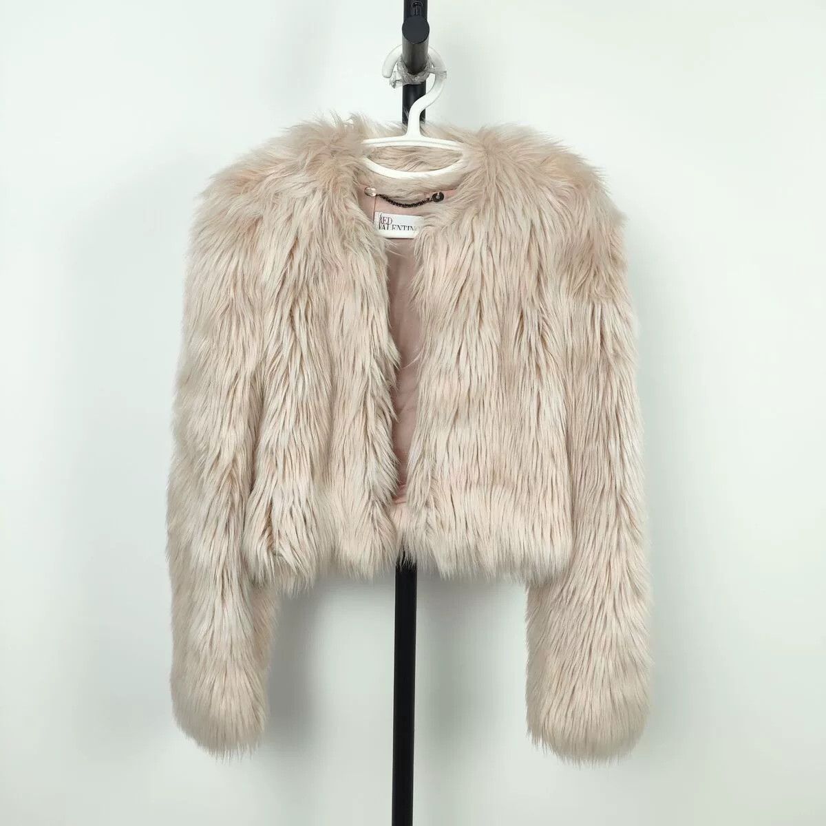 Valentino Valentino Fur Coat Light Pink Size 38 Size S / US 4 / IT 40 - 1 Thumbnail