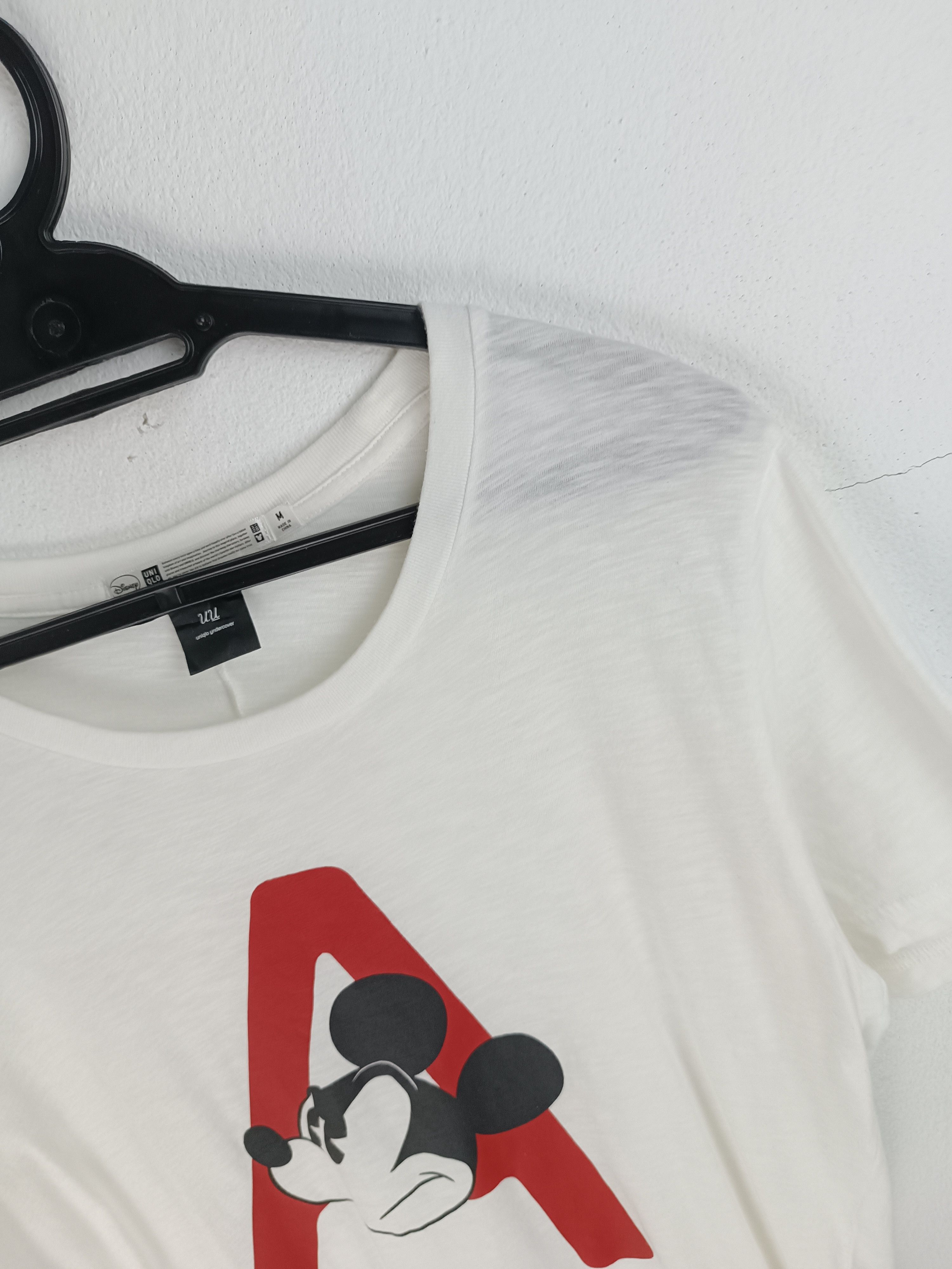 Jun Takahashi UNDERCOVER X MICKEY MOUSE BY UNIQLO GRAPHIC TEE Size US M / EU 48-50 / 2 - 10 Thumbnail