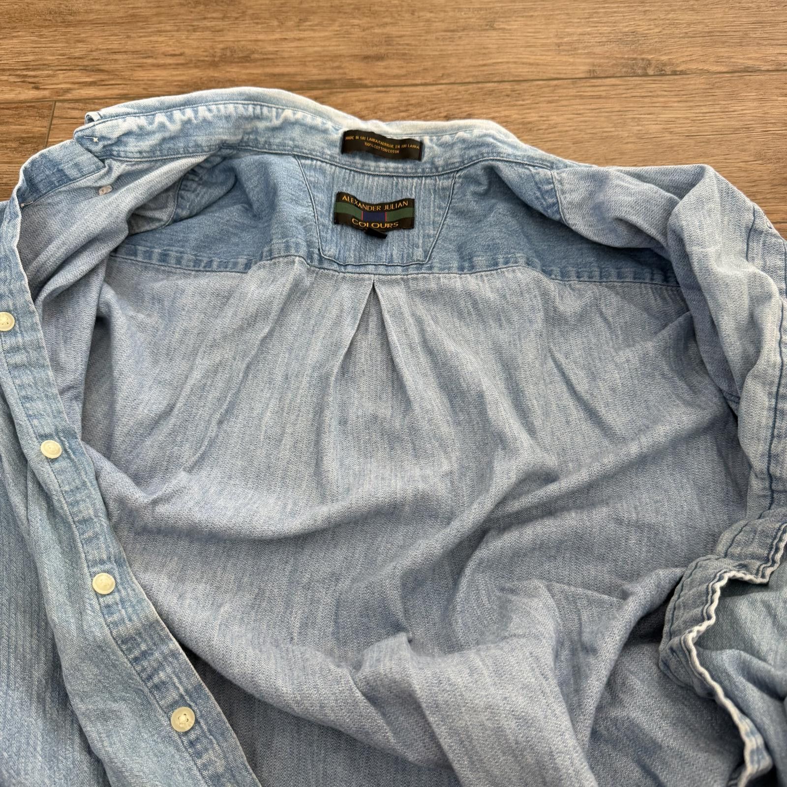 Alexander Julian Vintage 90s Alexander Julian Colours Denim Size US XL / EU 56 / 4 - 11 Thumbnail