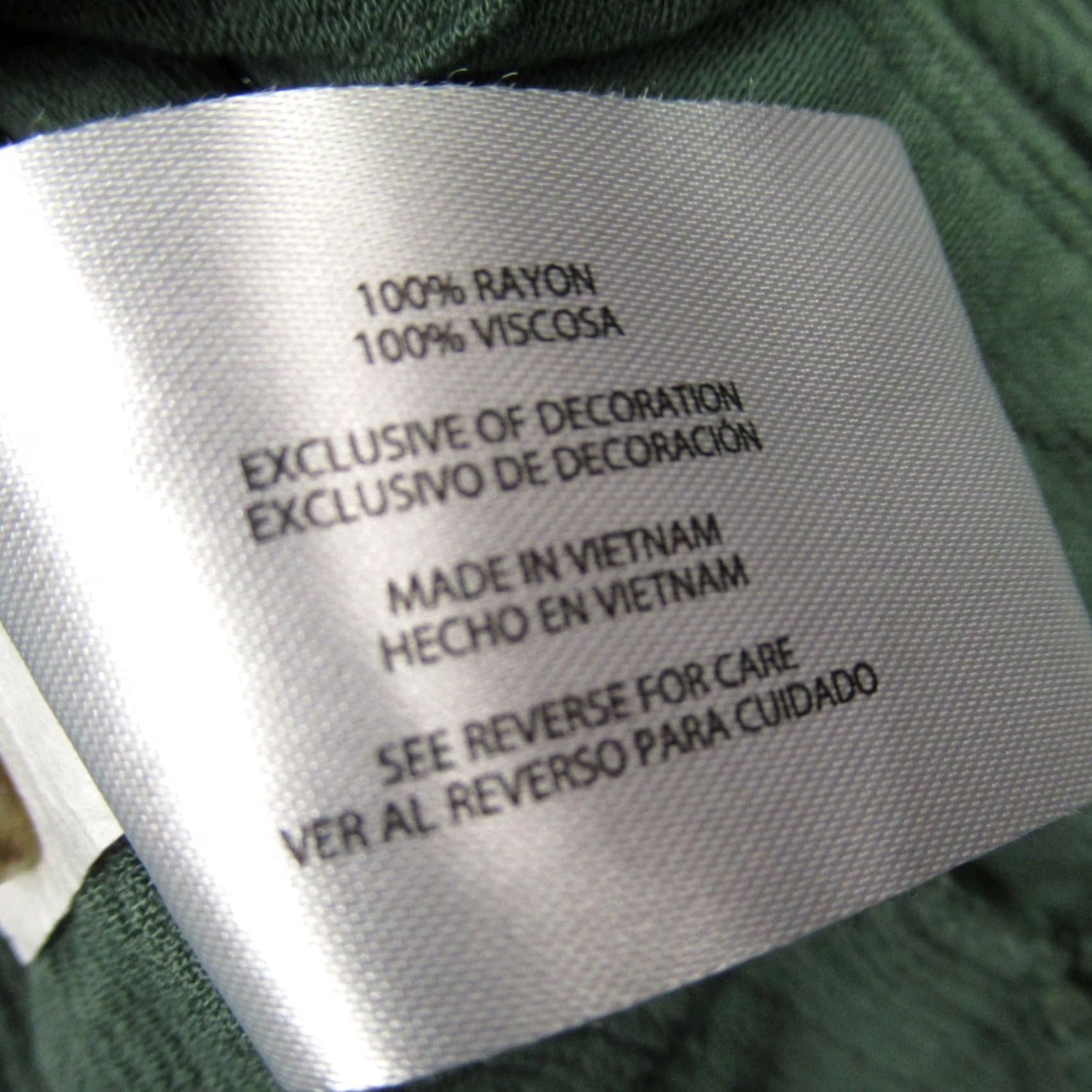 Orvis Orvis Shirt Womens L Short Sleeve Pockets Button Front Casual Green Size L / US 10 / IT 46 - 5 Thumbnail