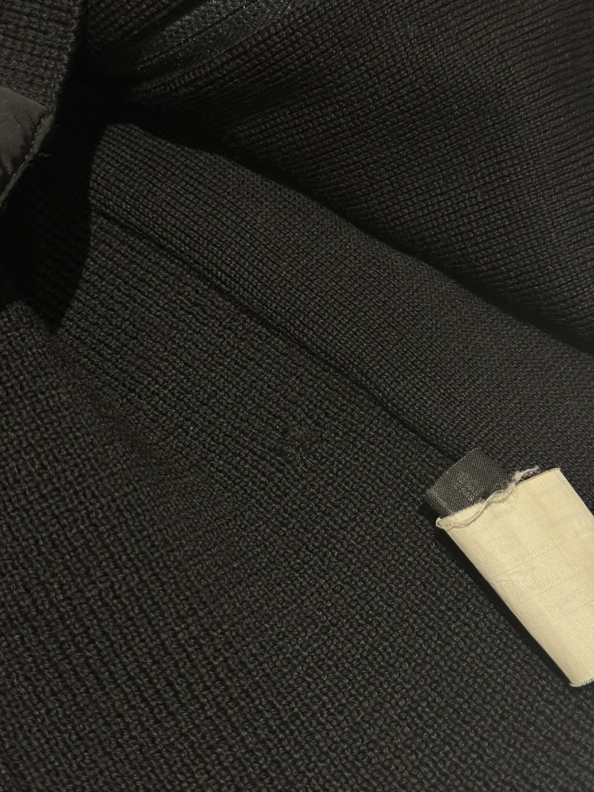 Prada Prada Black Nylon and Wool Jacket Made in Italy Bomber RARE Size US M / EU 48-50 / 2 - 22 Thumbnail