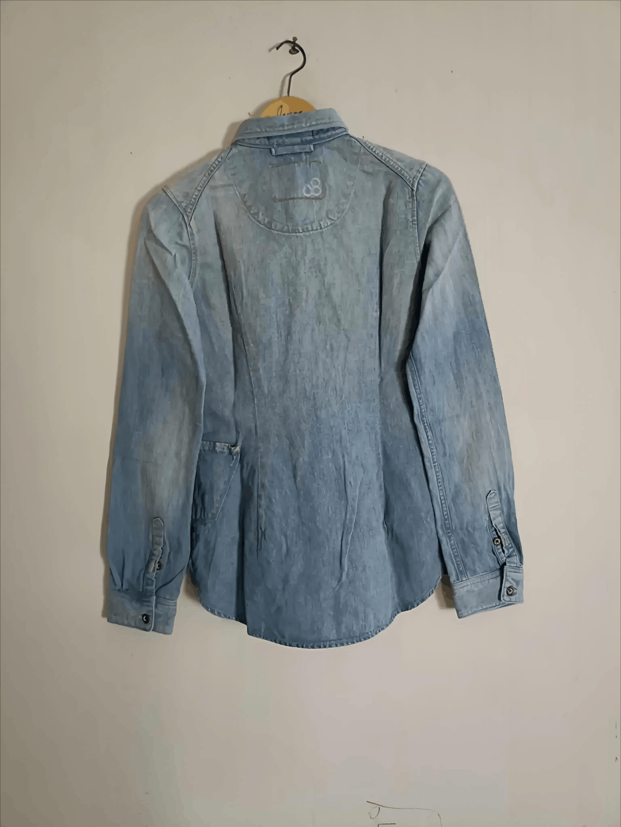 Johnbull × Self Edge × Vintage Vintage john bull selvedge assymetric chambray button shirt Size US M / EU 48-50 / 2 - 7 Thumbnail