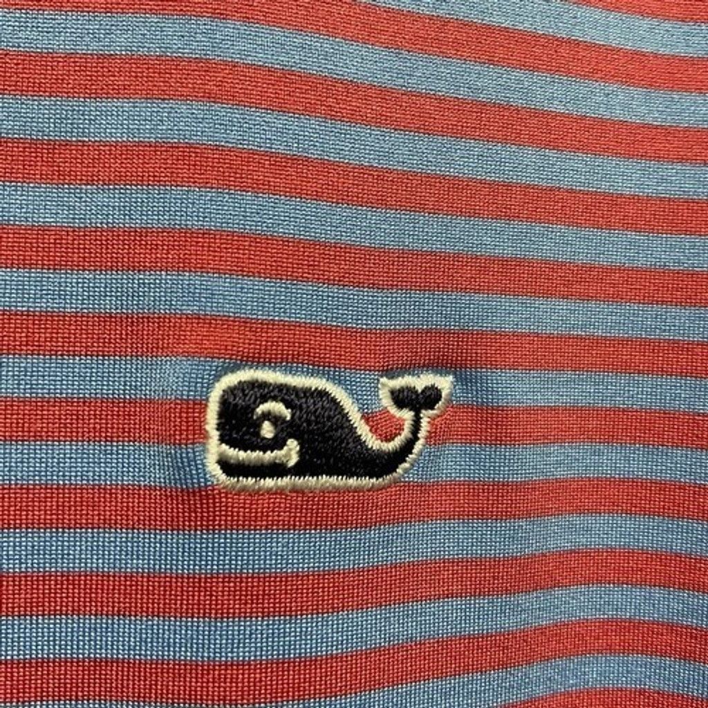Vineyard Vines Vineyard Vines Purple/Pink Striped Polo Shirt Men XL Size US XL / EU 56 / 4 - 4 Thumbnail
