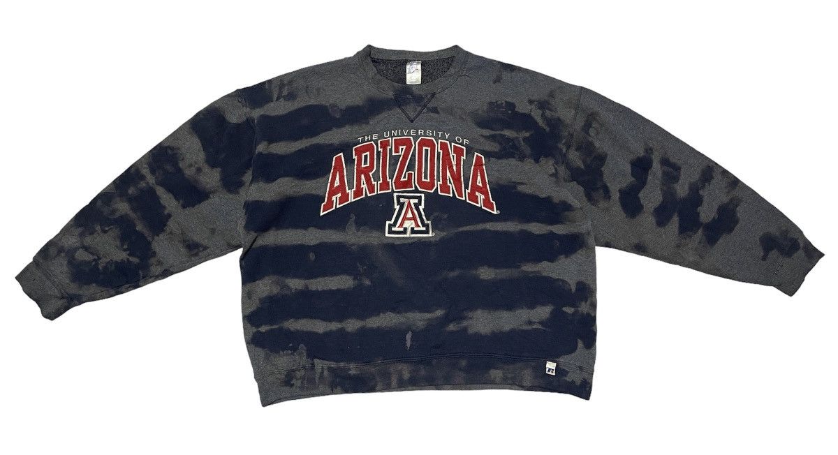 Vintage Tie dye Russell Athletic Arizona Sweatshirt