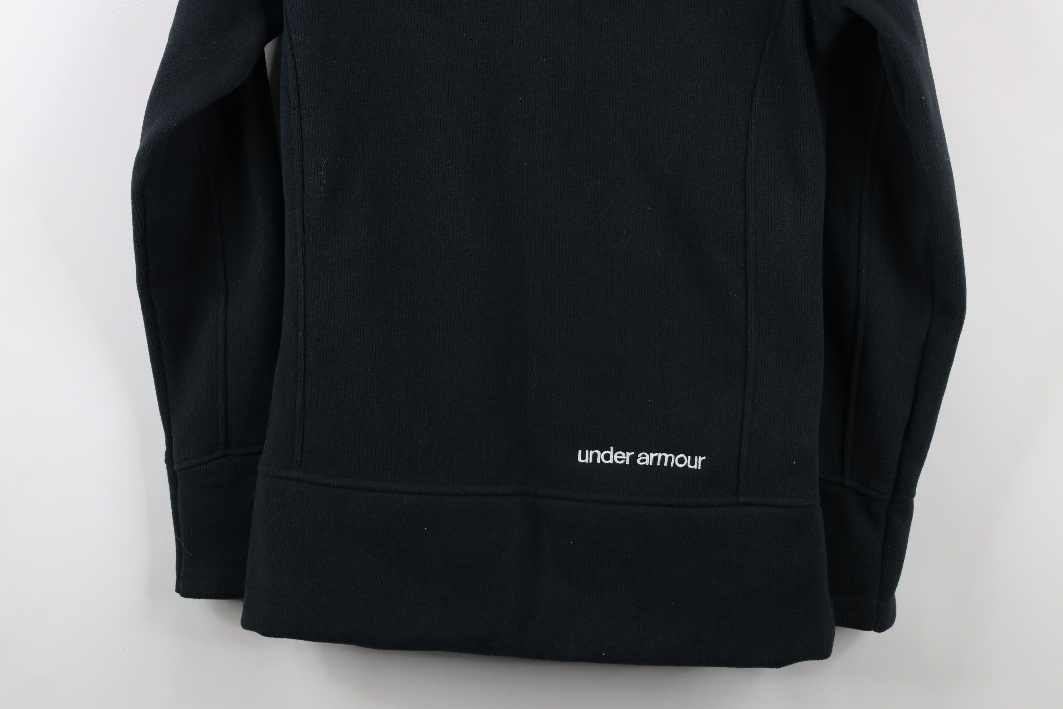 Under Armour × Vintage Under Armour Storm Knit Full Zip Sweater Jacket Black Size M / US 6-8 / IT 42-44 - 13 Thumbnail