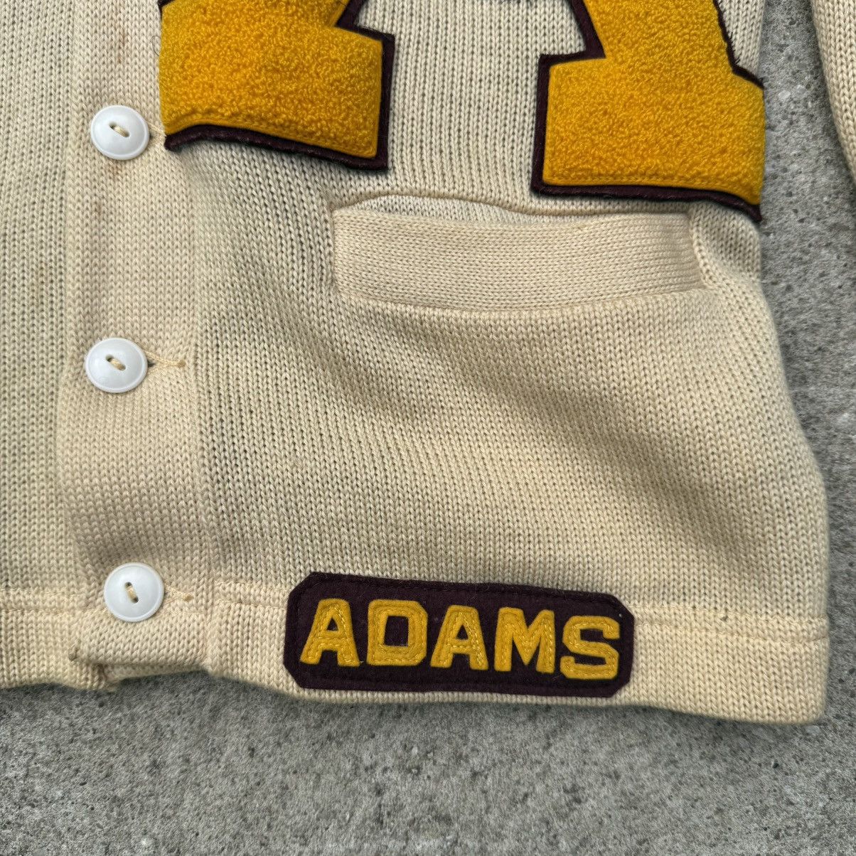 Vintage VTG 50s School Varsity Cardigan Letterman Sweater Y 1950s Size US M / EU 48-50 / 2 - 2 Thumbnail