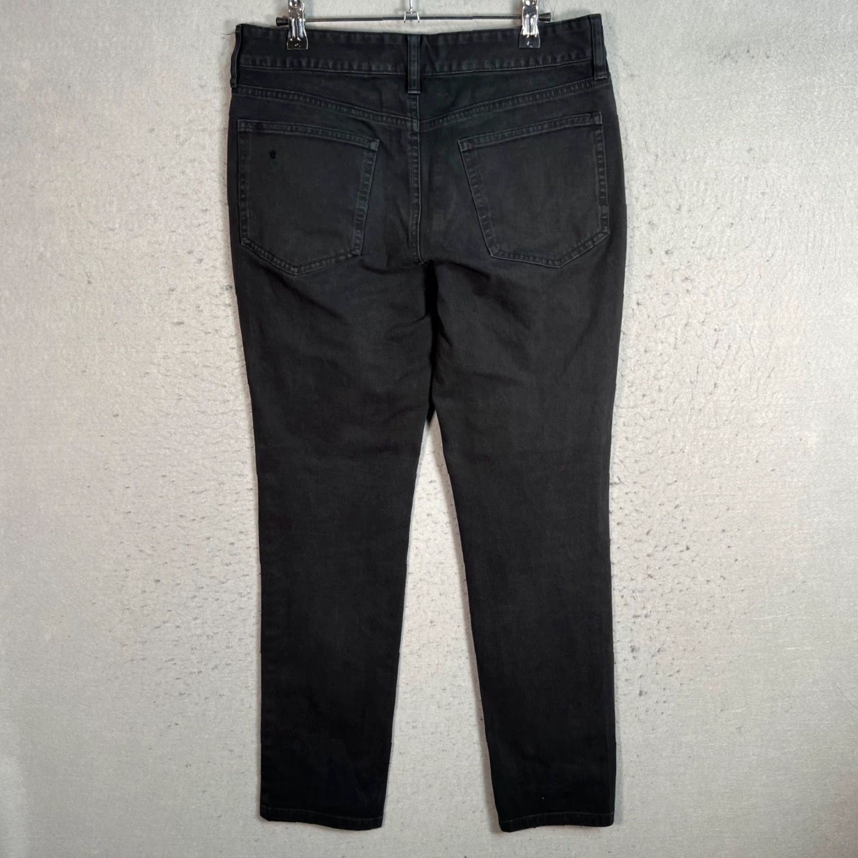 Everlane Everlane Jeans Mens Slim Denim 30x30 Black 5-Pocket Zip Button Inseam 30 Cotton Blend Knit Stretch Tapered Regular Size: 30 (Adult) Mens Size US 30 / EU 46 - 2 Thumbnail