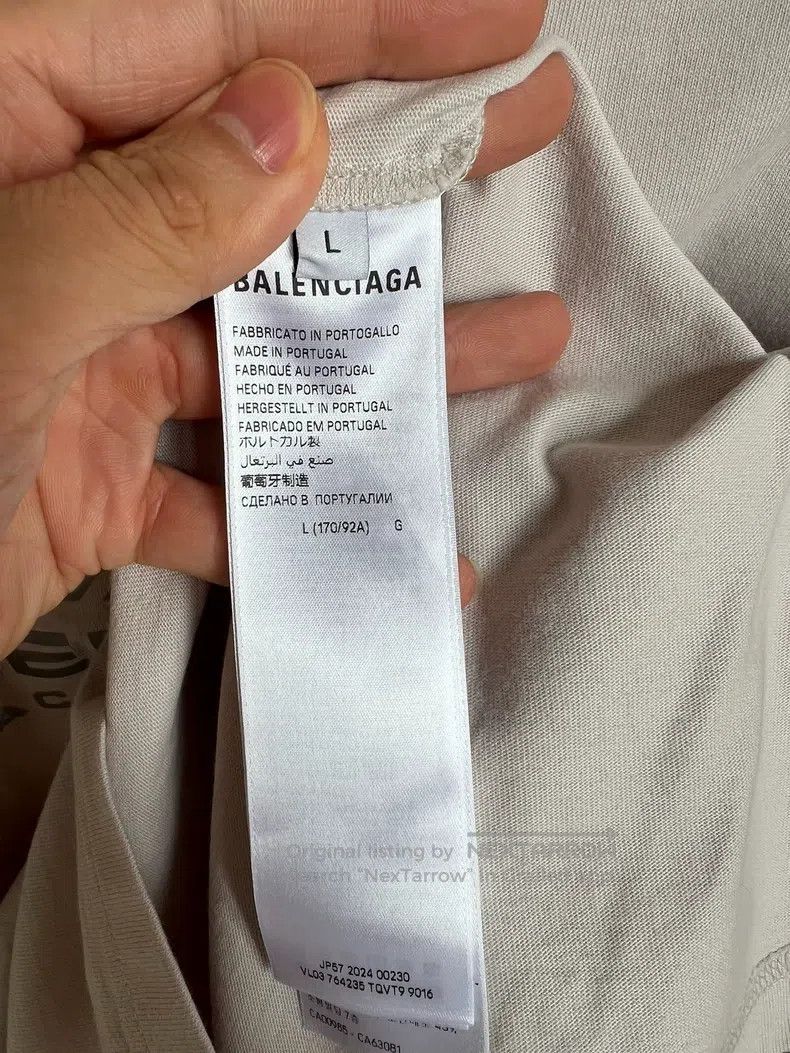 Balenciaga Balenciaga short sleeves Size US L / EU 52-54 / 3 - 4 Thumbnail