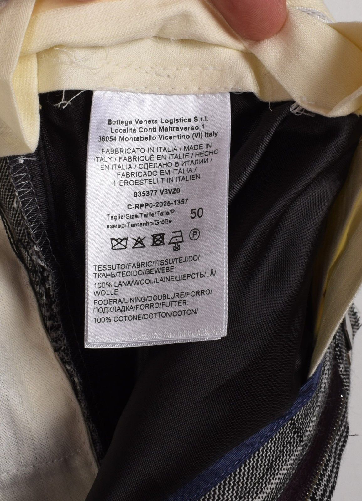 Bottega Veneta Bottega Veneta Men Pants Check Casual Business Size IT50 Size US 33 - 10 Thumbnail
