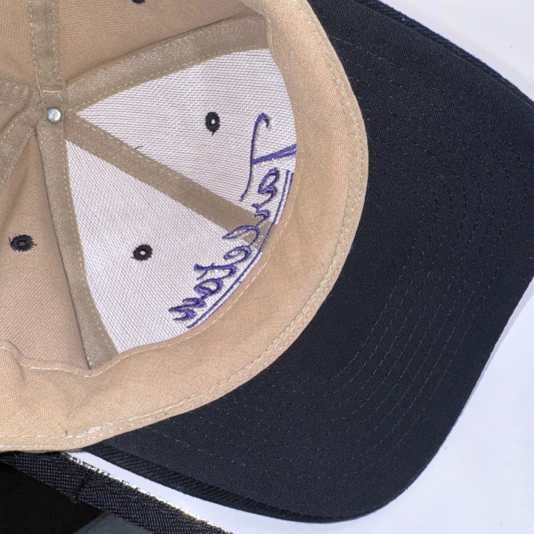 Vintage VINTAGE Tarleton Agricultural Carlton State University Nissin Cap Hat Baseball Beige Adjustable Canvas Cotton Men Logo Cap Size ONE SIZE - 5 Thumbnail