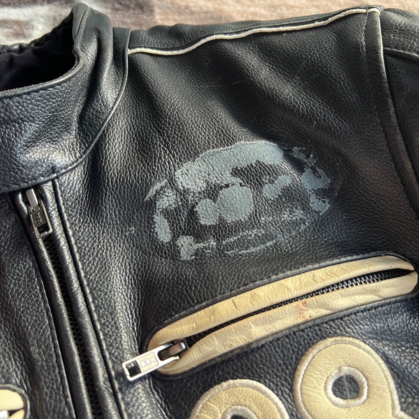 Genuine Leather Vintage Leather Motorcycle Jacket SC 1/14 Cafe Racer 9964AC Size US M / EU 48-50 / 2 - 14 Thumbnail