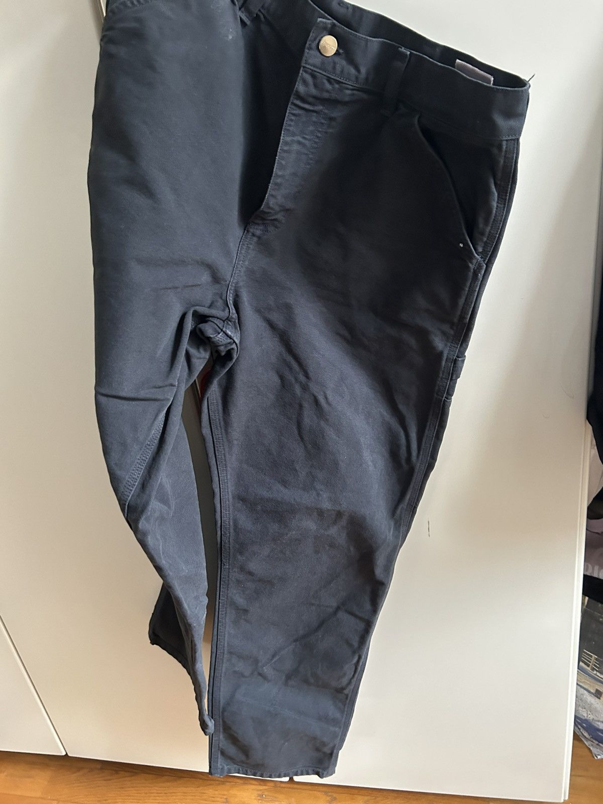 Carhartt Darl grey Dyed pants Carhartt Size US 33 - 1 Thumbnail