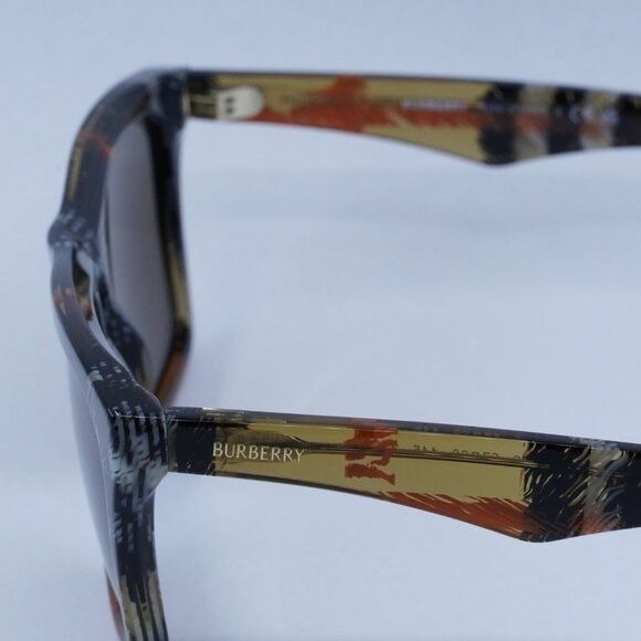 Burberry Burberry BE4434 414673 Sunglasses Check Sand Square Frame Size ONE SIZE - 7 Thumbnail