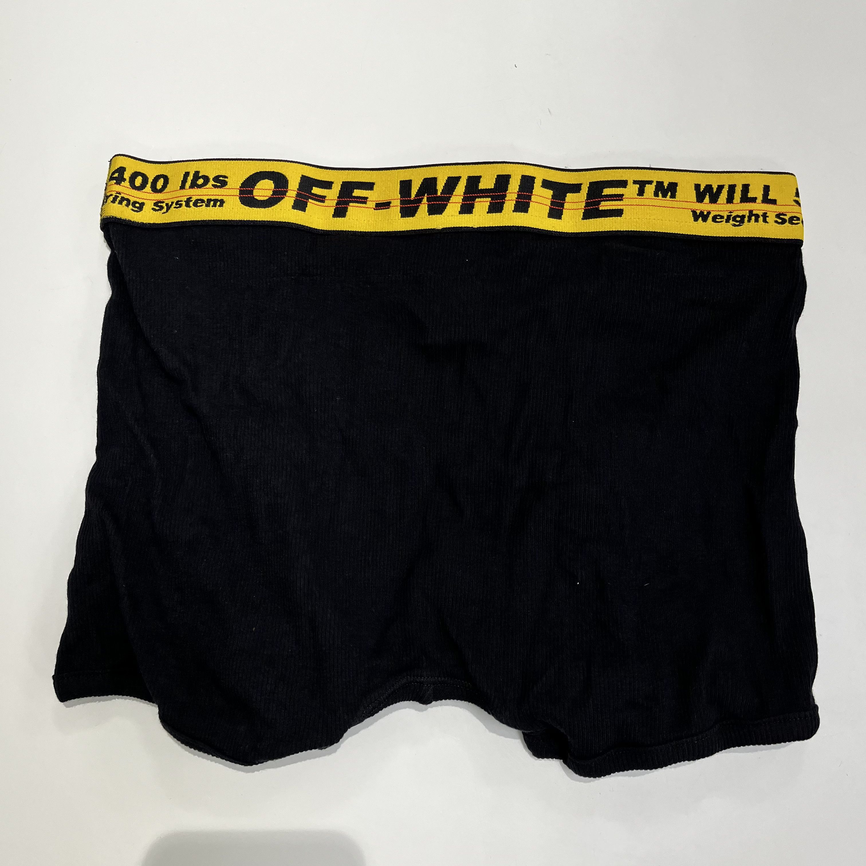 Off-White Off-White Industrial Boxer Tri-Pack Black Size ONE SIZE - 3 Thumbnail