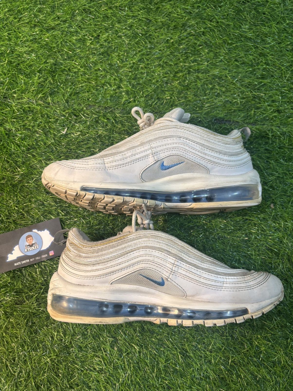 Nike Nike air max 97 white Size US 7 / EU 40 - 2 Thumbnail
