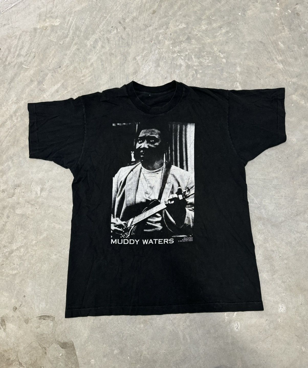 1991 Muddy Waters big print Grail rare size XL single stitch