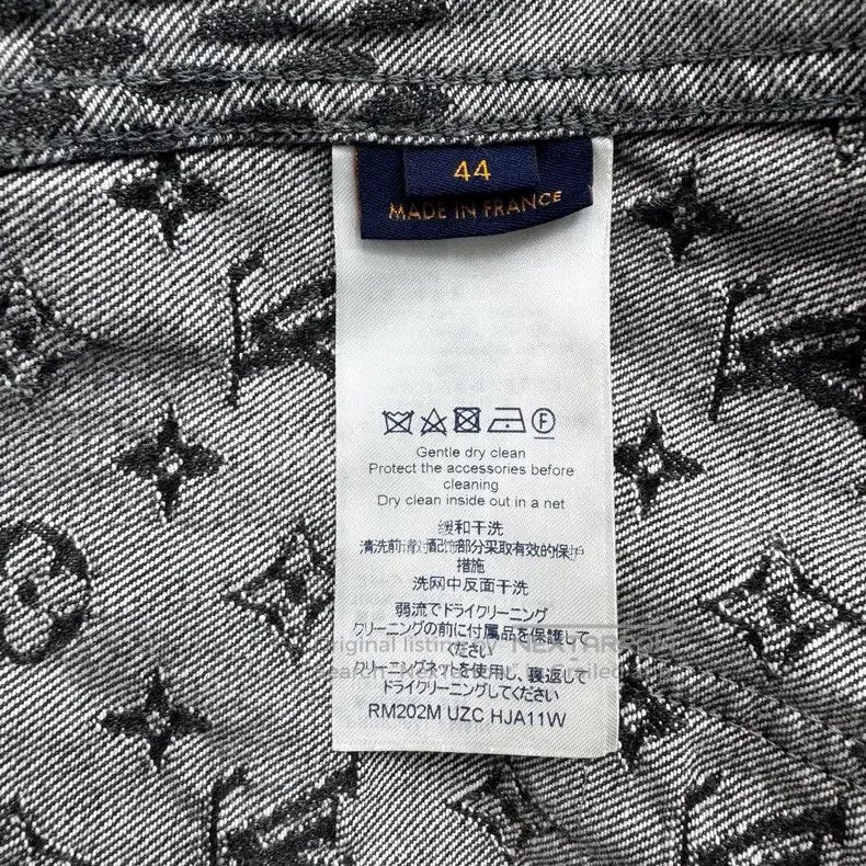 Louis Vuitton Louis Vuitton NIGO Original Black Denim Jacket Size US S / EU 44-46 / 1 - 5 Thumbnail