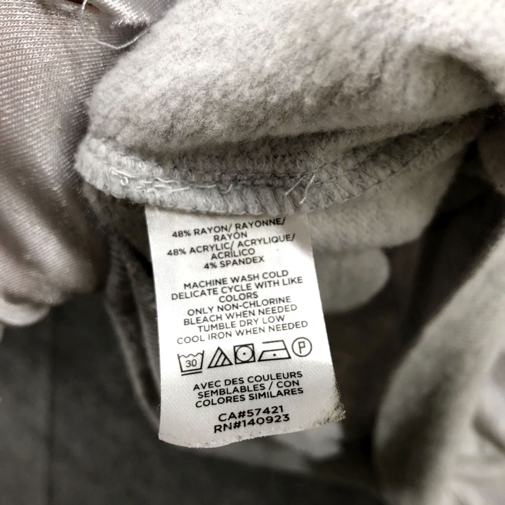 Lou & Grey Lou & Grey Signaturesoft Sweatshirt Womens MP Gray Collared 1/4 Zip Lightweight Size M / US 6-8 / IT 42-44 - 6 Thumbnail