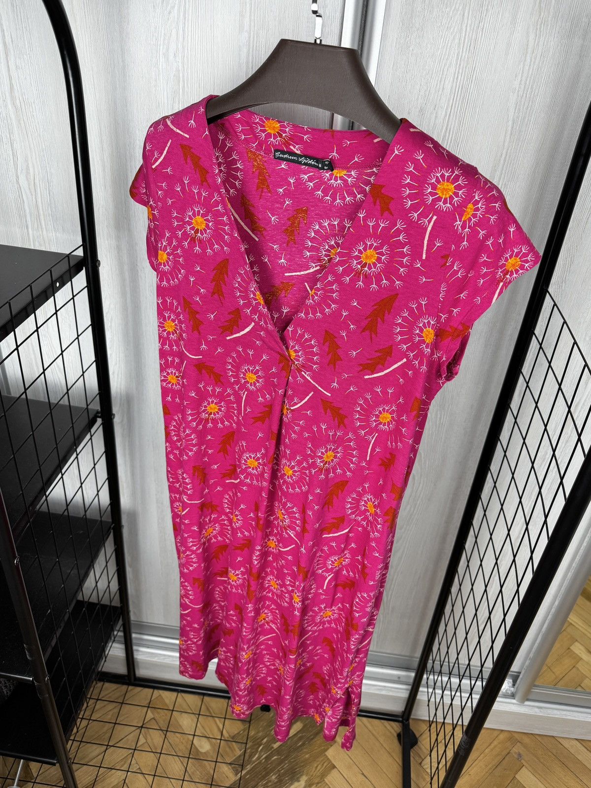 Gudrun Sjoden Gudrun Sjödén Dandelion Flower v-neck short sleeve dress M Size M / US 6-8 / IT 42-44 - 7 Thumbnail