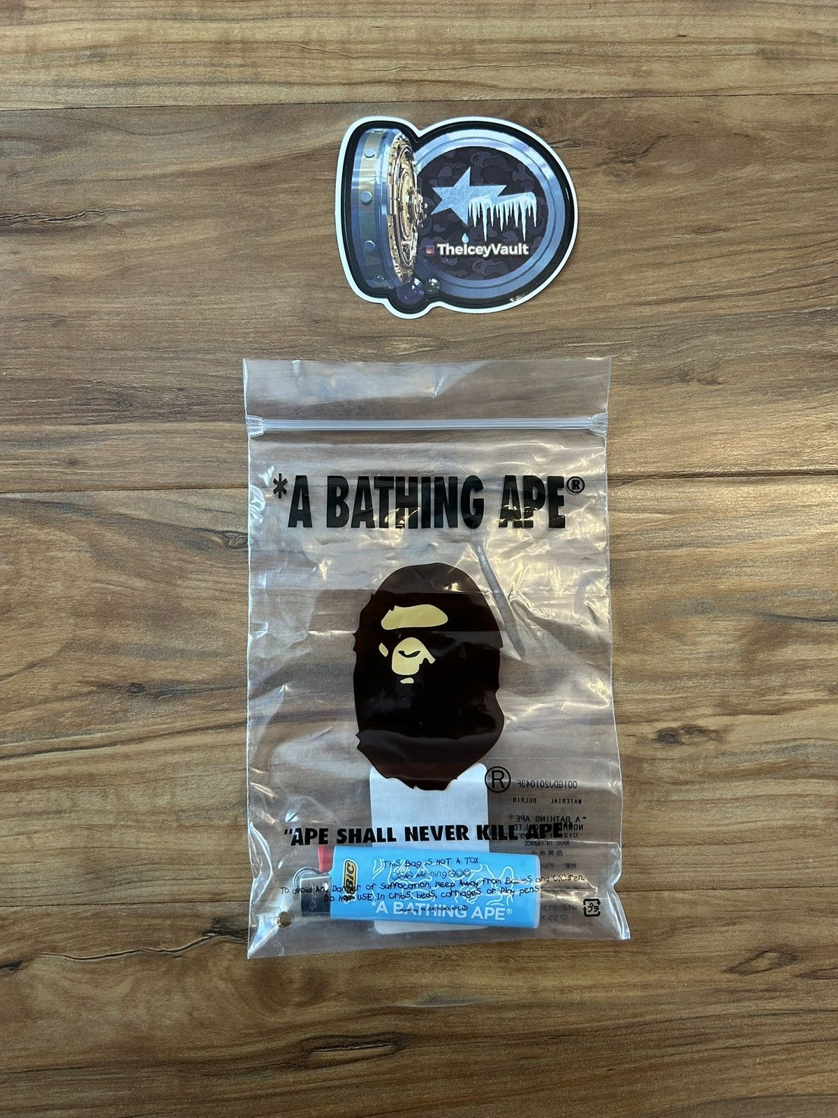 Bape NEW Bape Light Blue Camo Slim Bic Lighter Size ONE SIZE - 5 Thumbnail
