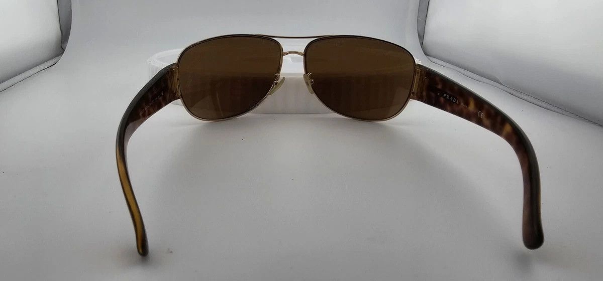 Prada Prada Sunglasses SPR52G Brown Tortoiseshell Havana Size ONE SIZE - 11 Thumbnail