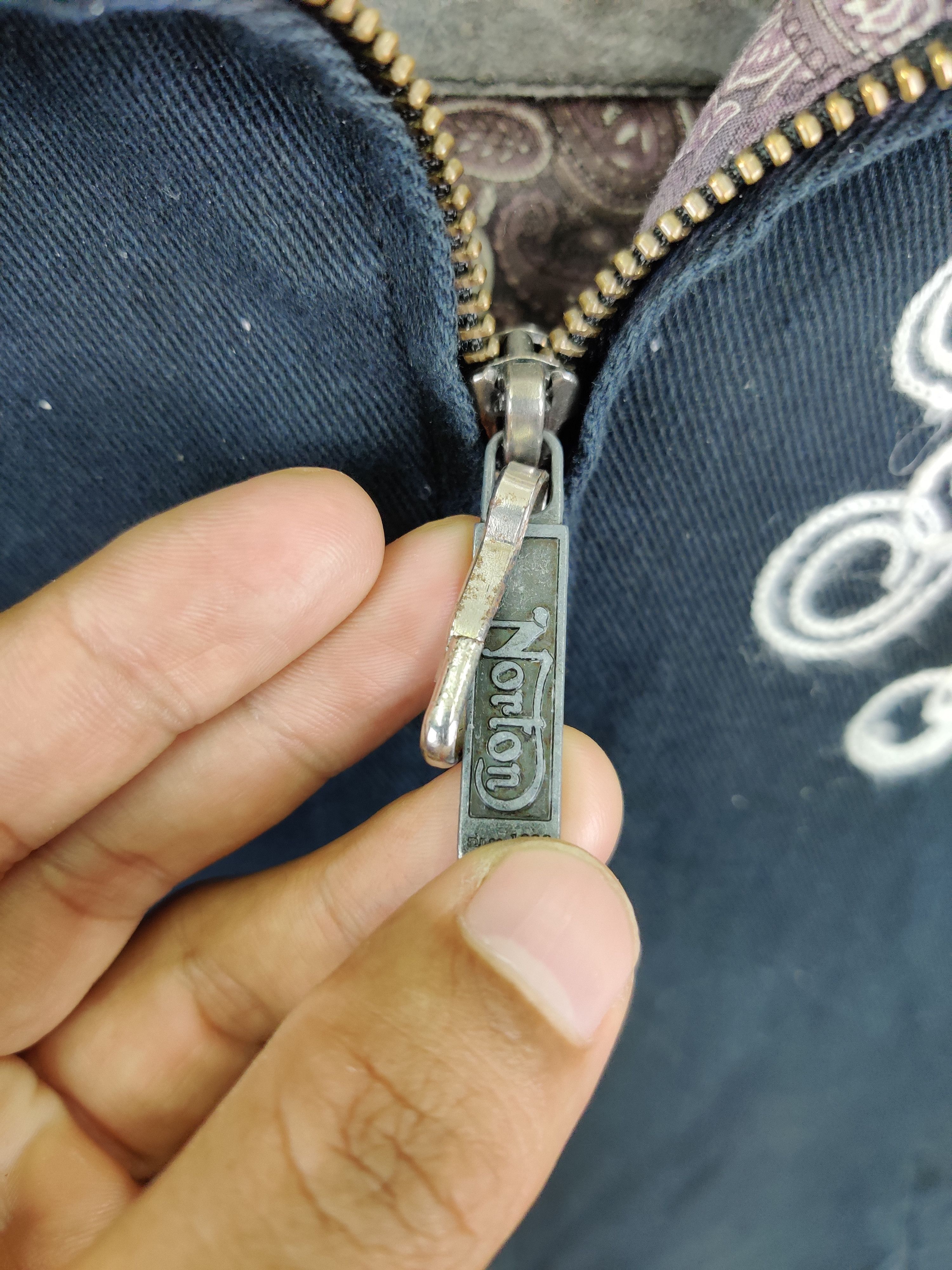 Norton Vintage Norton Embroidery Motorcycle Jacket Size US M / EU 48-50 / 2 - 10 Thumbnail