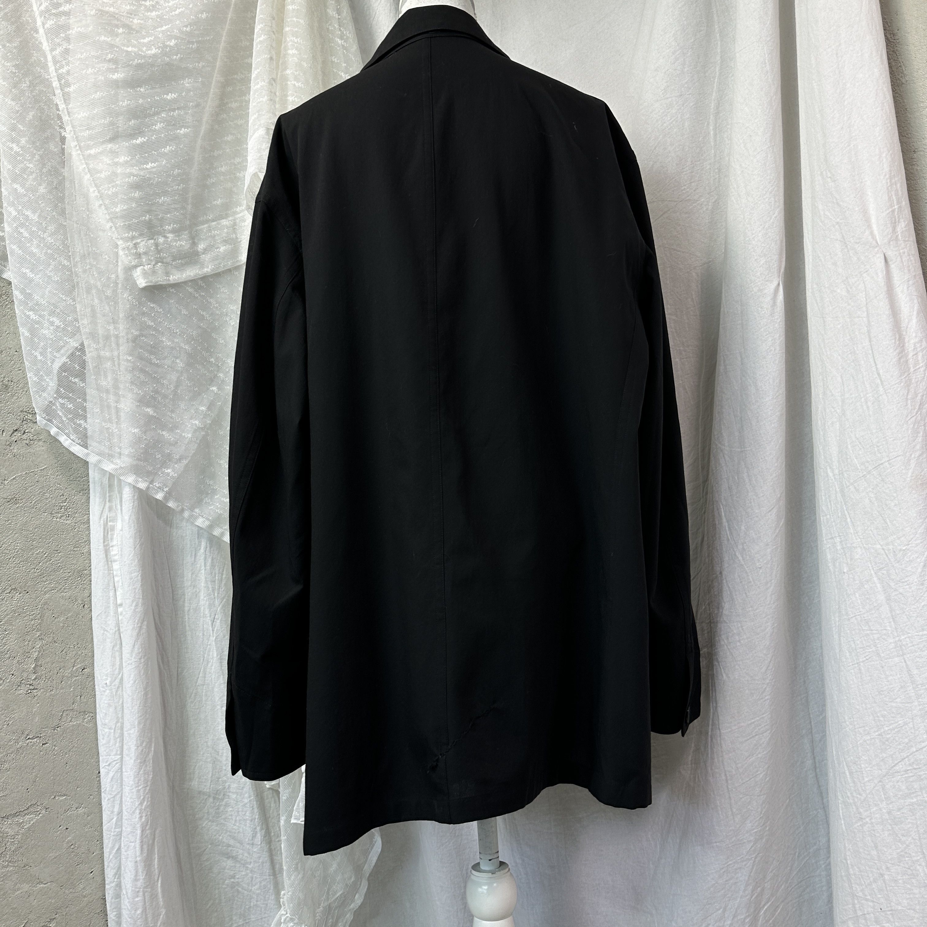 Yohji Yamamoto Vintage Avant Garde Classy Yohji Yamamoto Coat Y2K Size M / US 6-8 / IT 42-44 - 13 Thumbnail