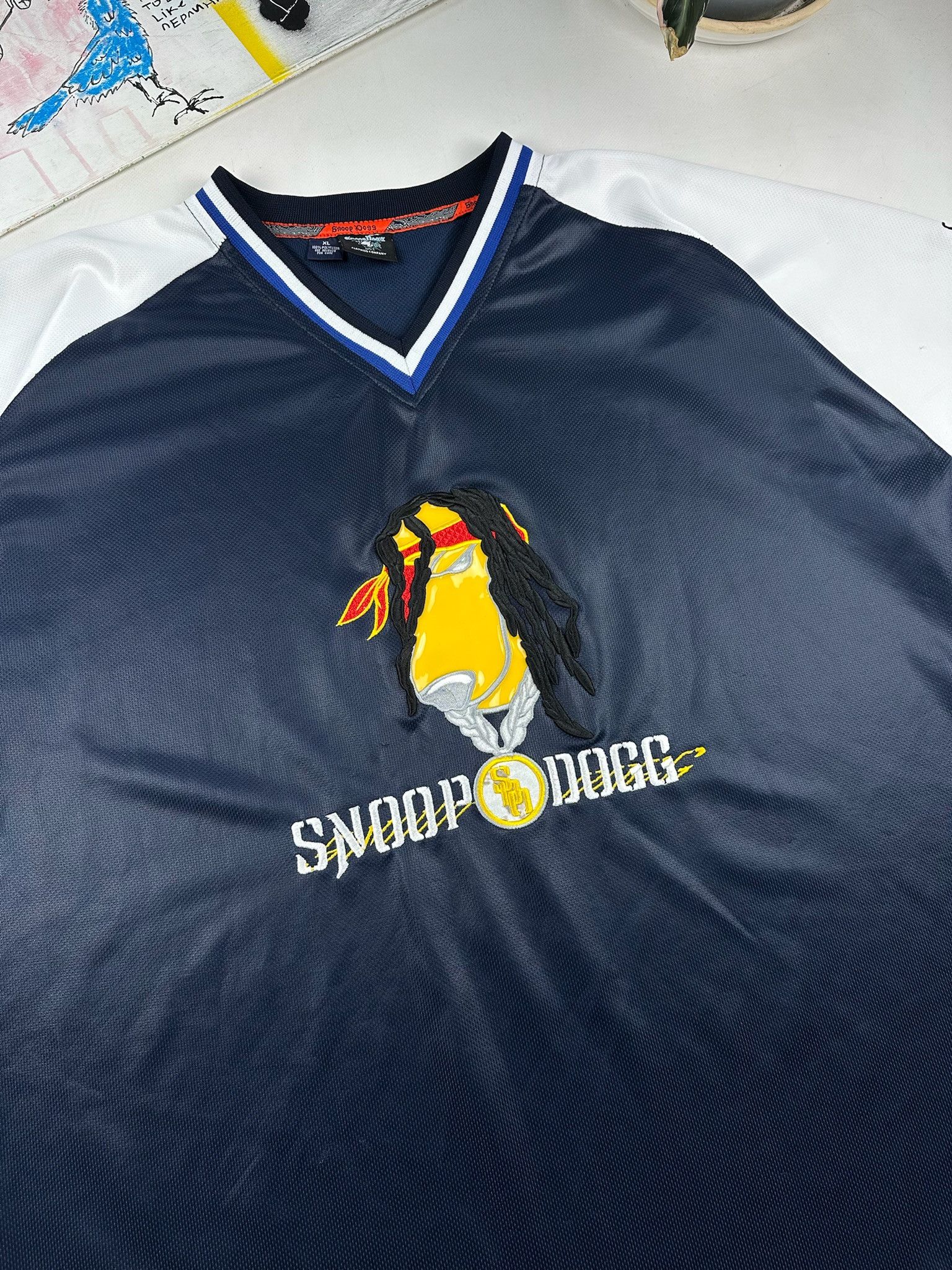 Rap Tees Vintage Snoop Doog Jersey Size US XXL / EU 58 / 5 - 7 Thumbnail