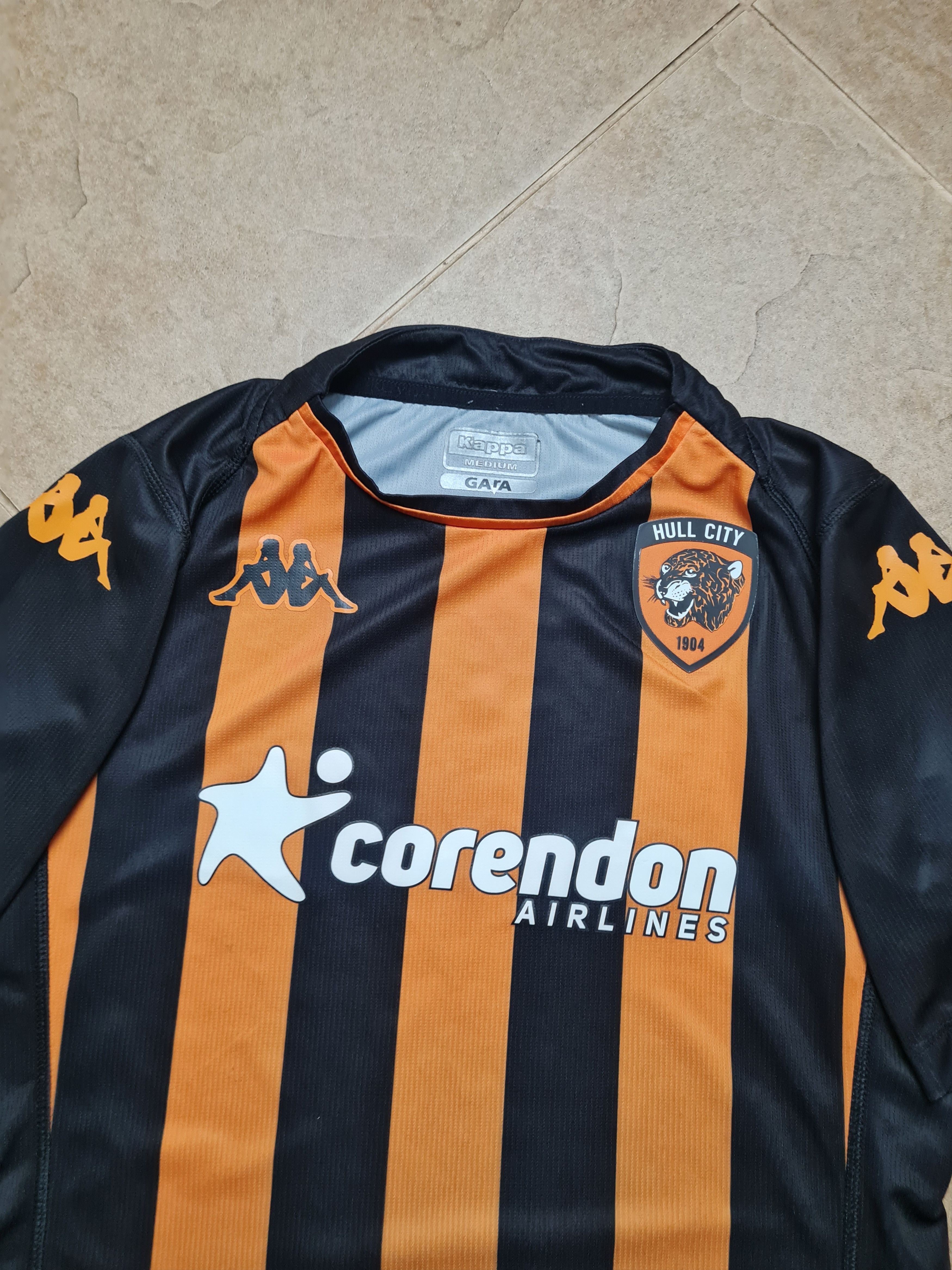 Kappa Footbal Jersey Kappa HULL CITY Soccer Shirt 2024/25 Home Size US M / EU 48-50 / 2 - 3 Thumbnail