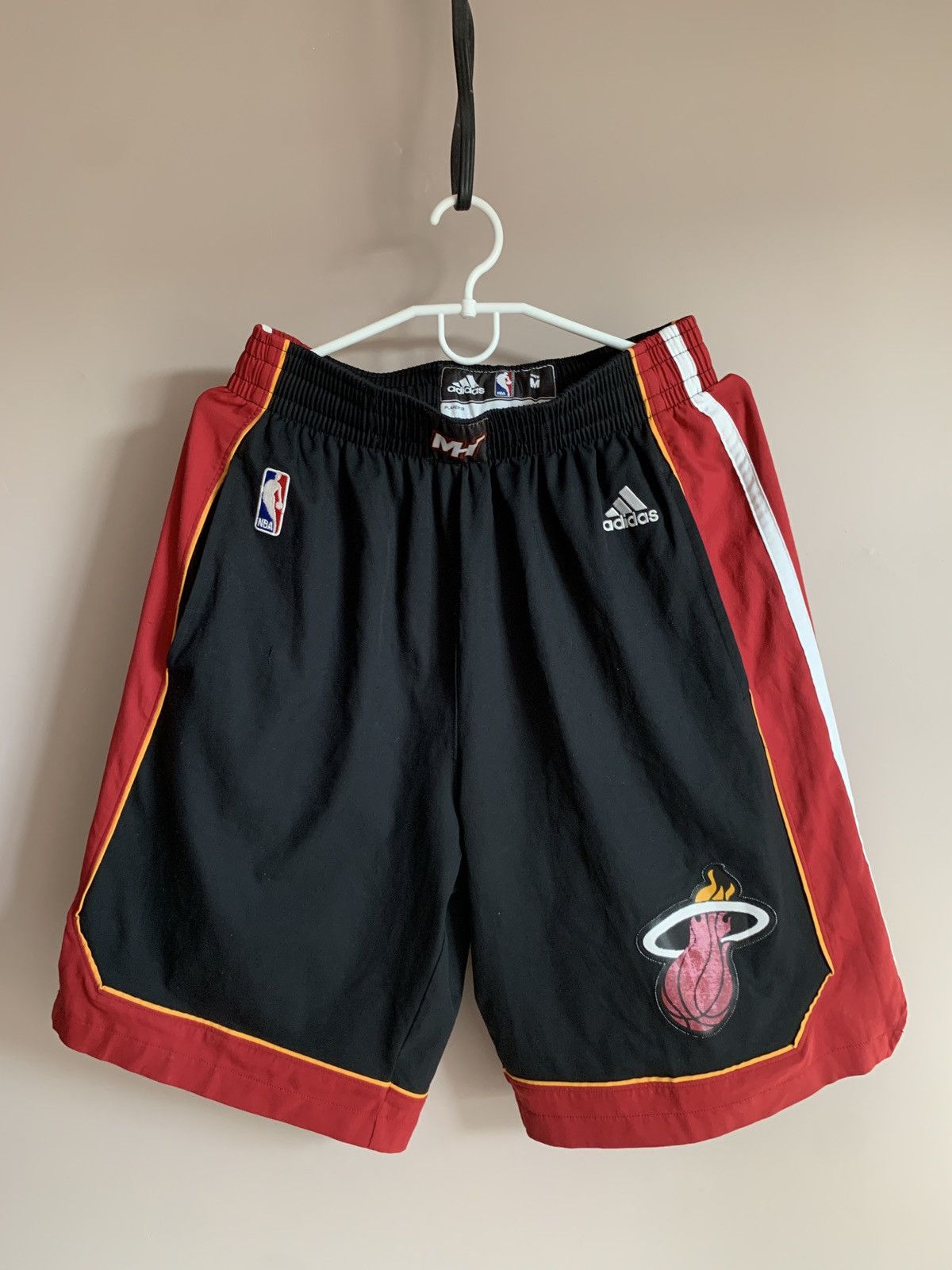 NBA Miami Heat adidas basketball shorts 2014 nba Size US 32 / EU 48 - 1 Thumbnail