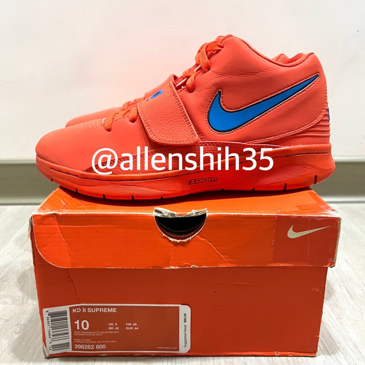 Nike kd2 creamsicle online