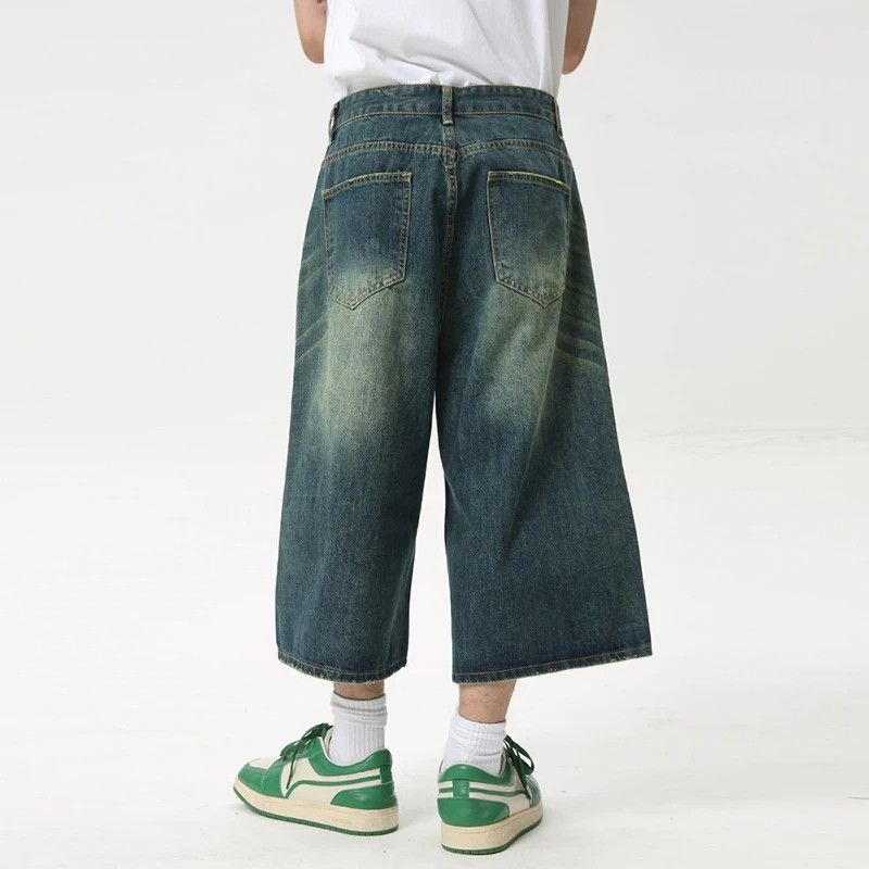 Jean Street Calf-Length Jeans Size US 32 / EU 48 - 4 Thumbnail