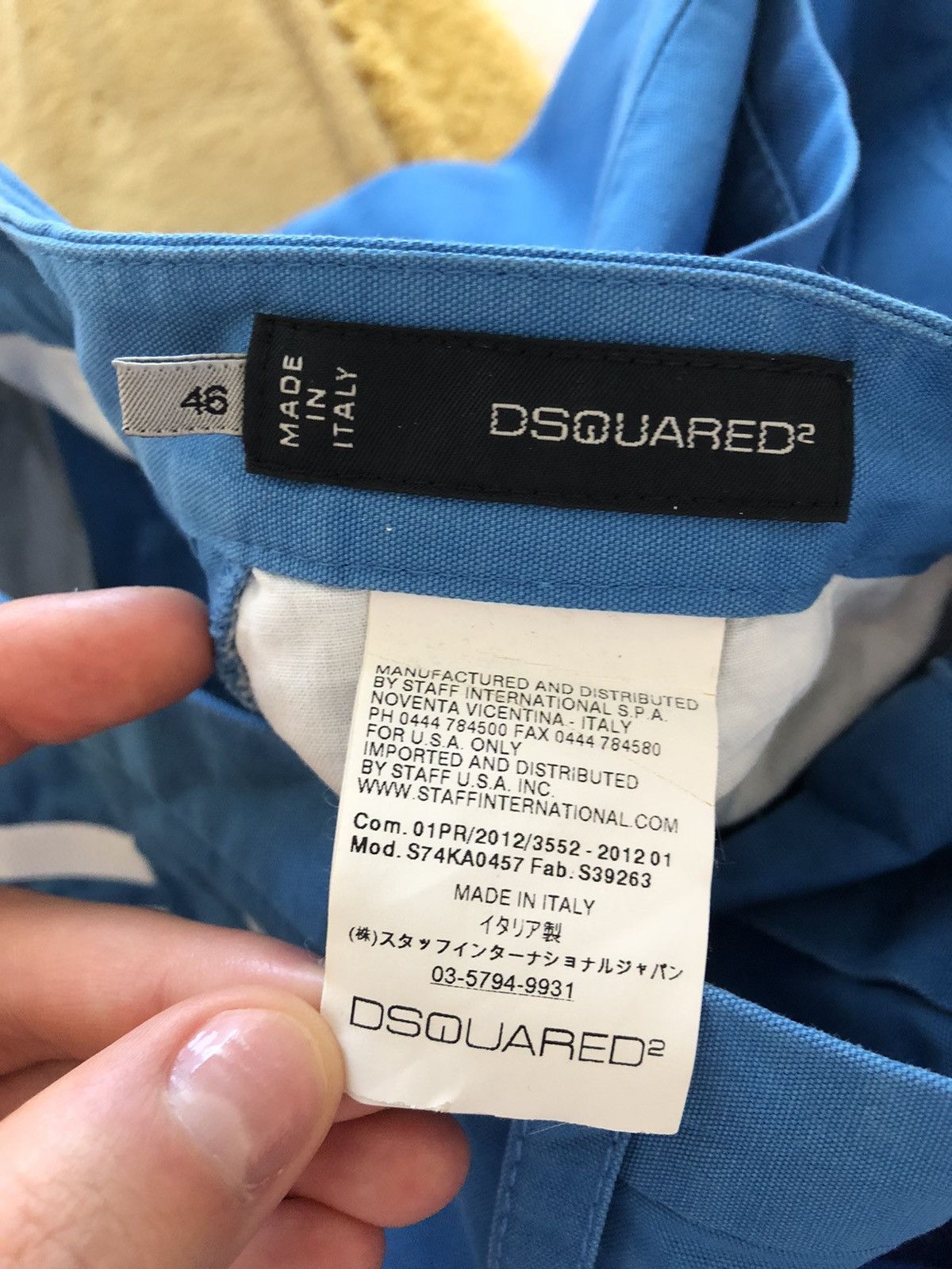 Dsquared2 RARE DSQUARED2 MADE IN ITALY DESIGNER VINTAGE PANTS Size US 30 / EU 46 - 5 Thumbnail